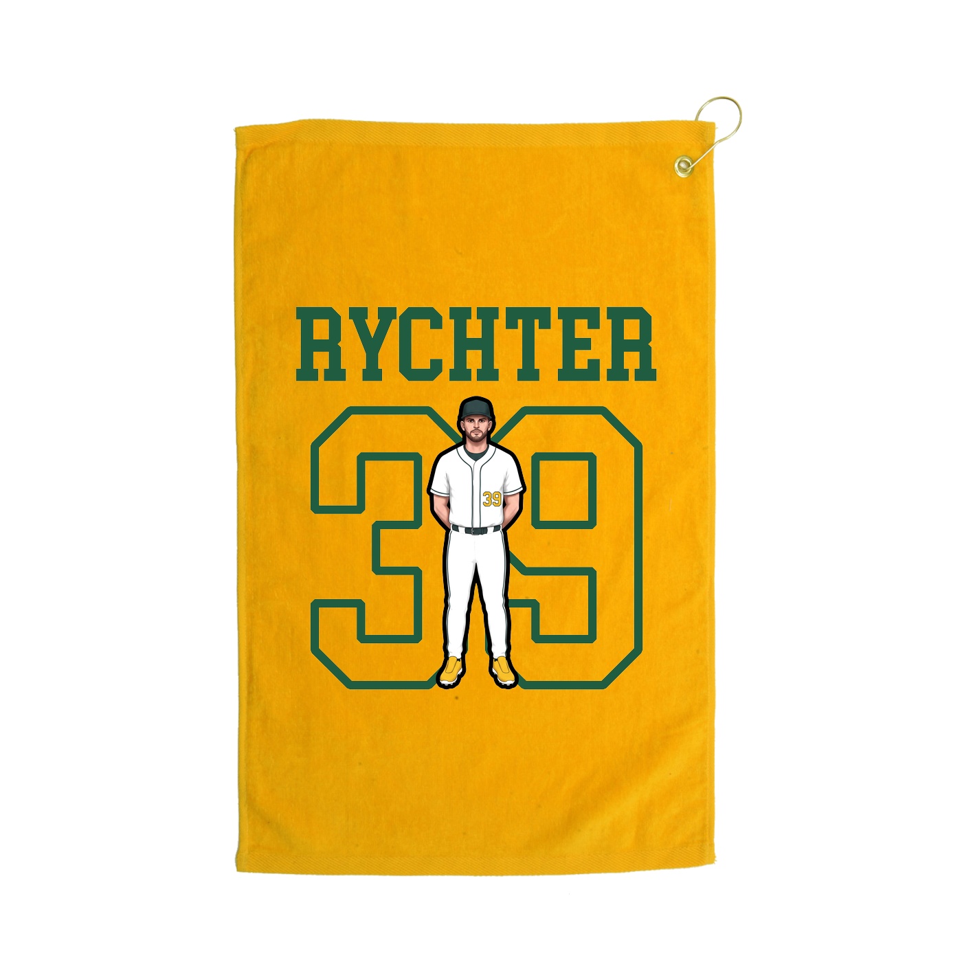Golf Towel — Shirsey in Gold