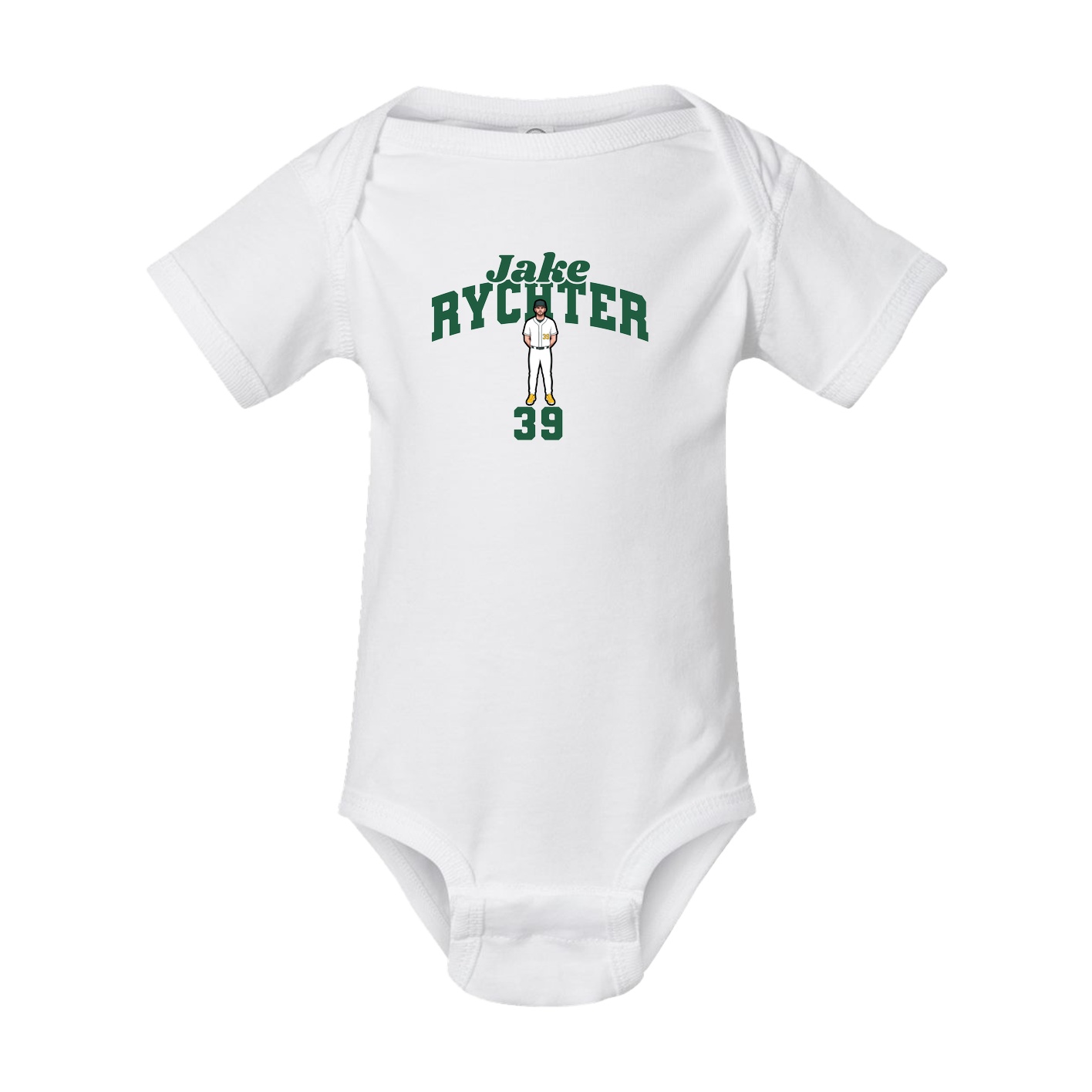 Baby Onesie — Signature Arch in White