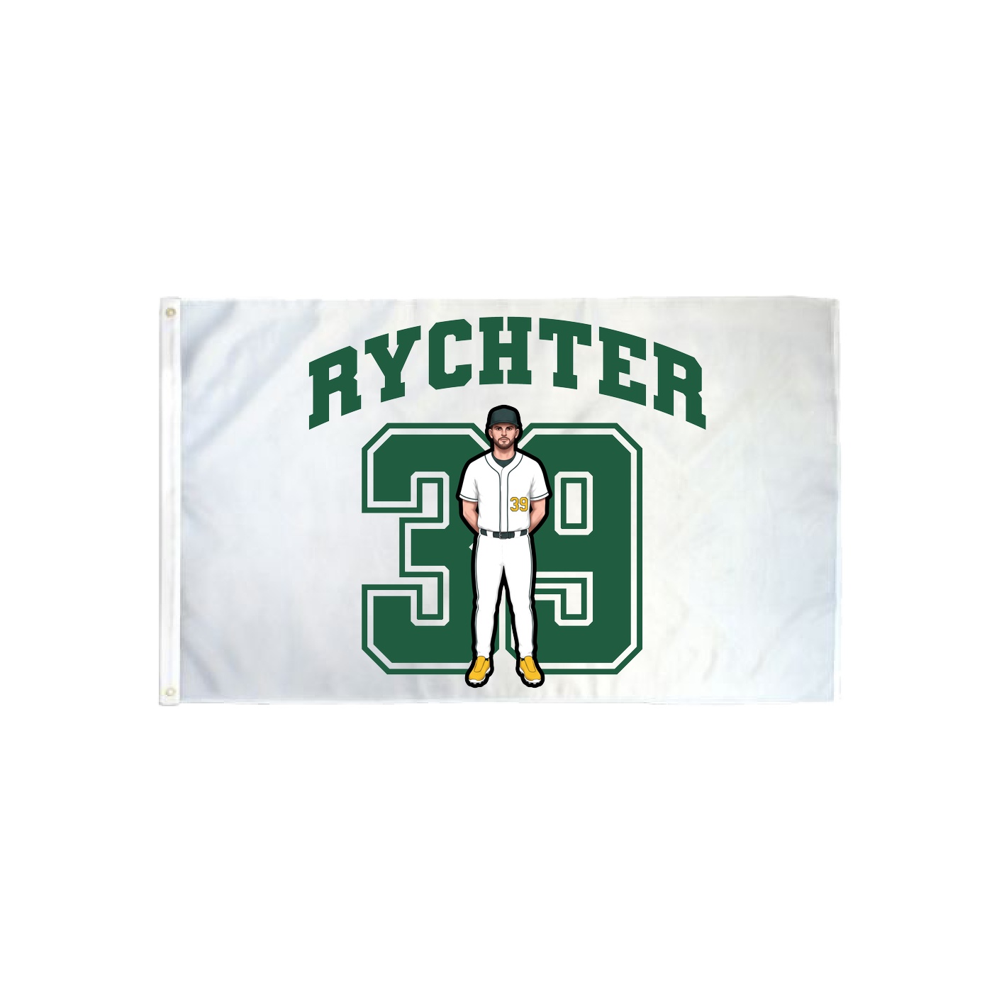 3x5 Flag — Number in Classic