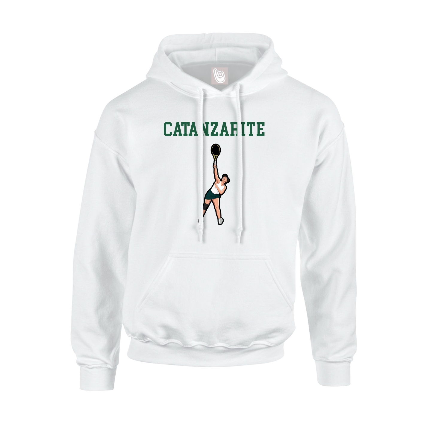 Hoodie — Shirsey in White