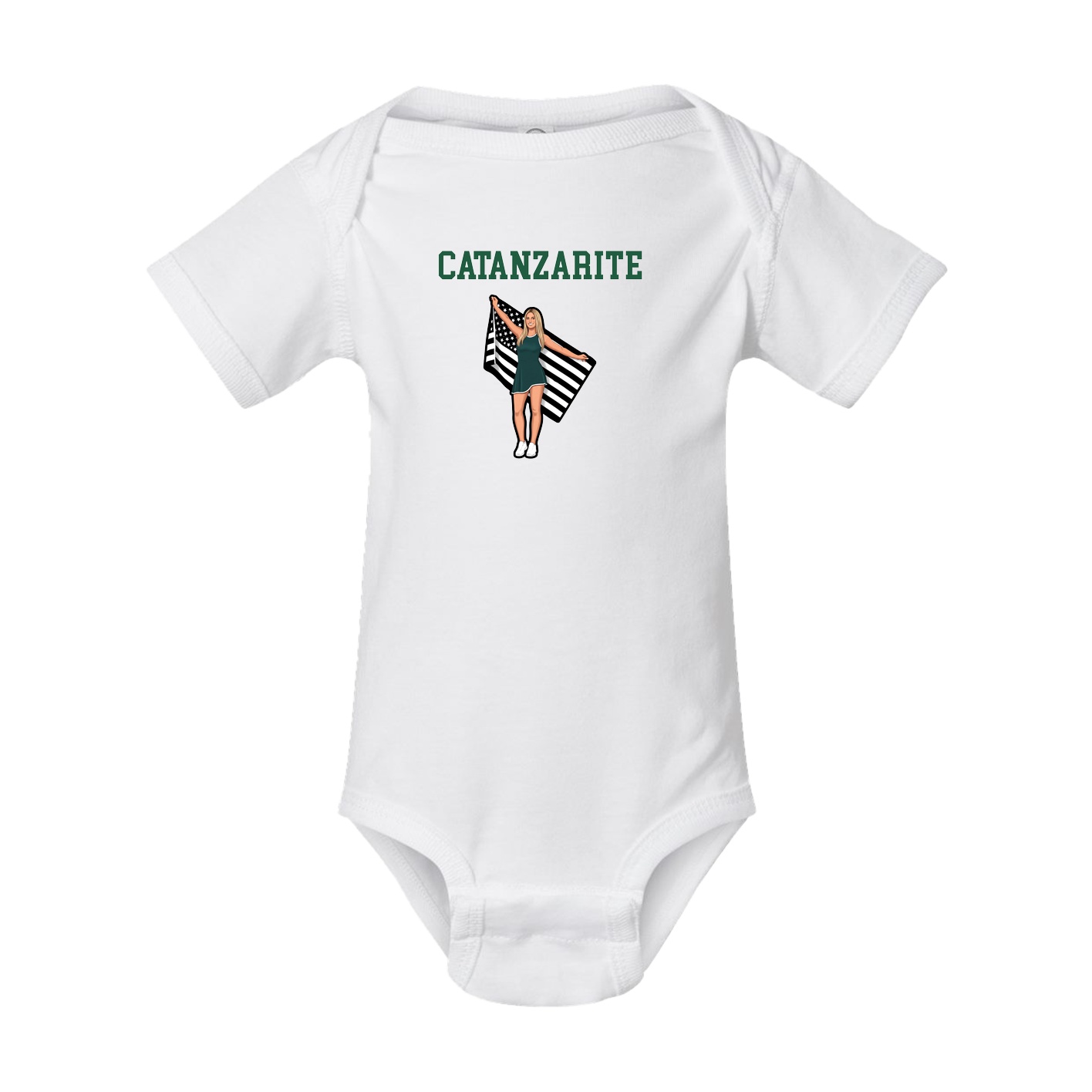 Baby Onesie — Shirsey in White