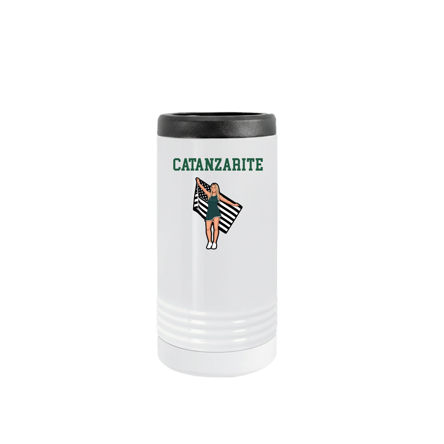 Slim Beverage Holder — Shirsey in White