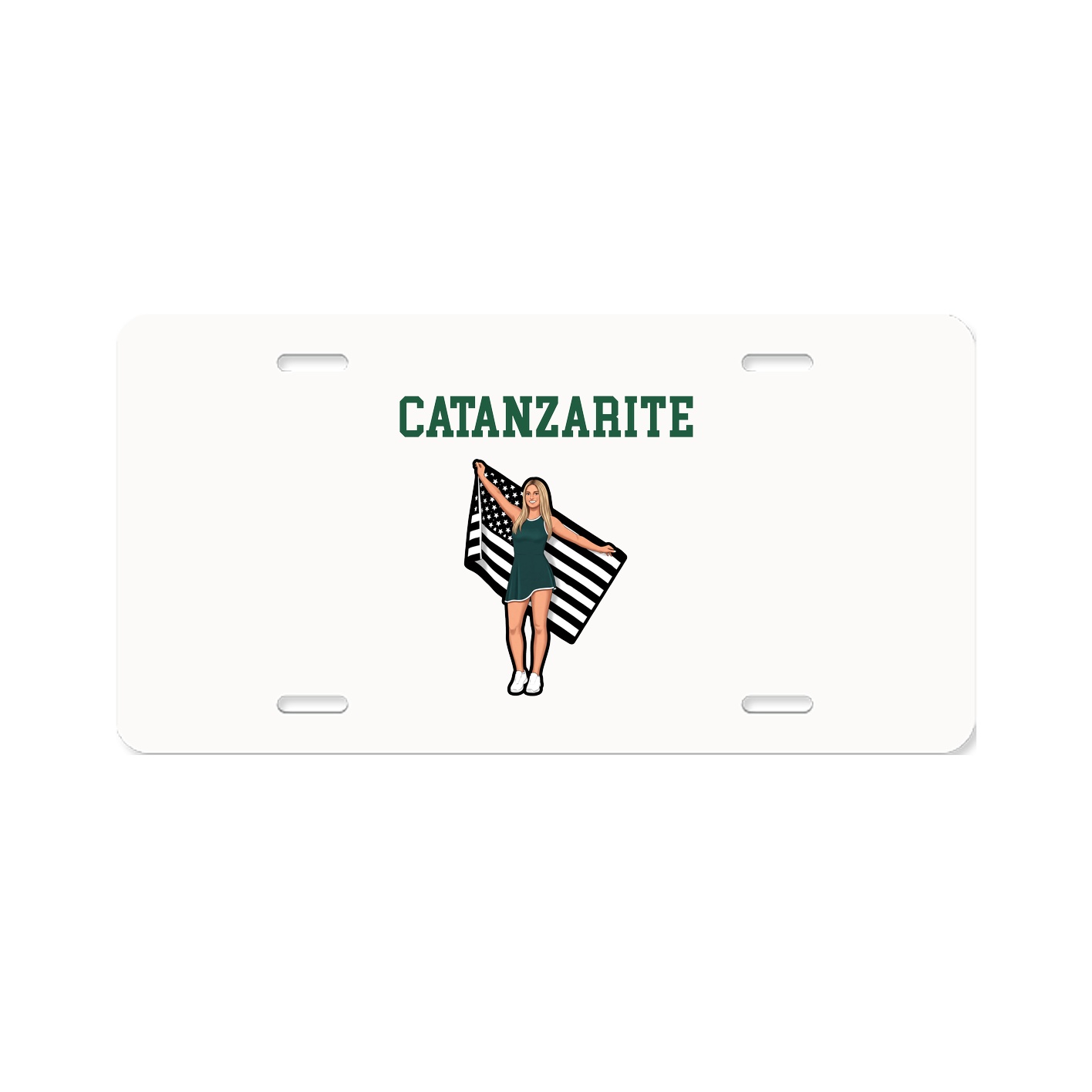License Plate — Shirsey in Classic