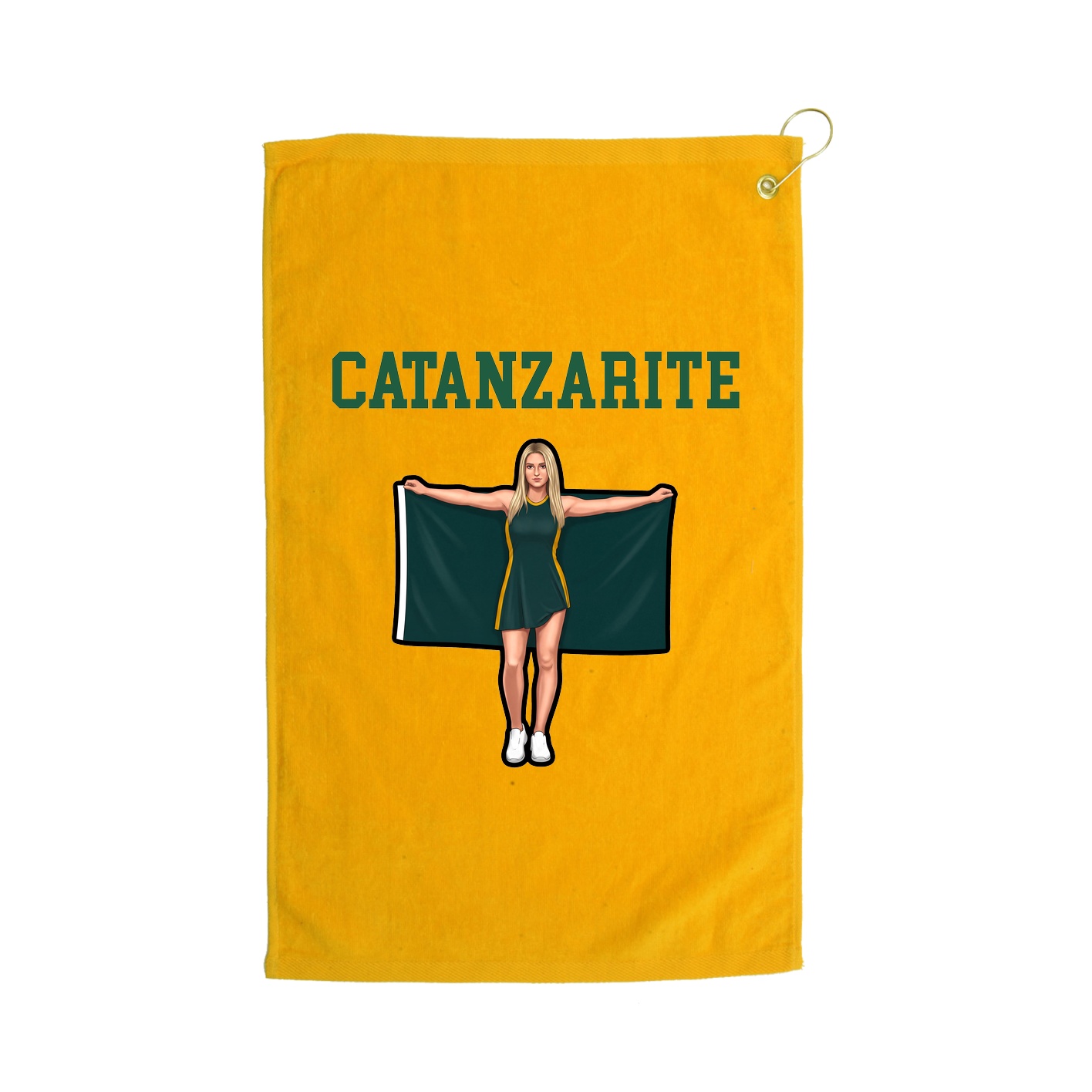 Golf Towel — Shirsey in Gold