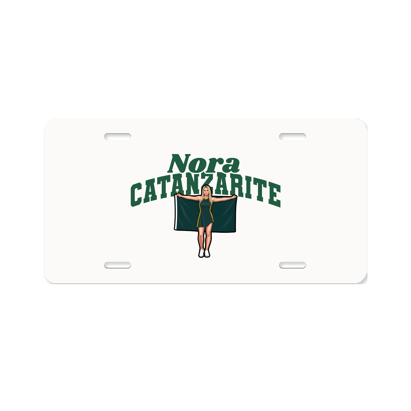 License Plate — Signature Arch in Classic