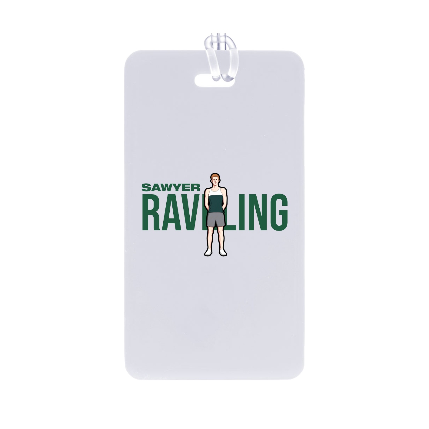 Bag Tag — Player Name in Classic