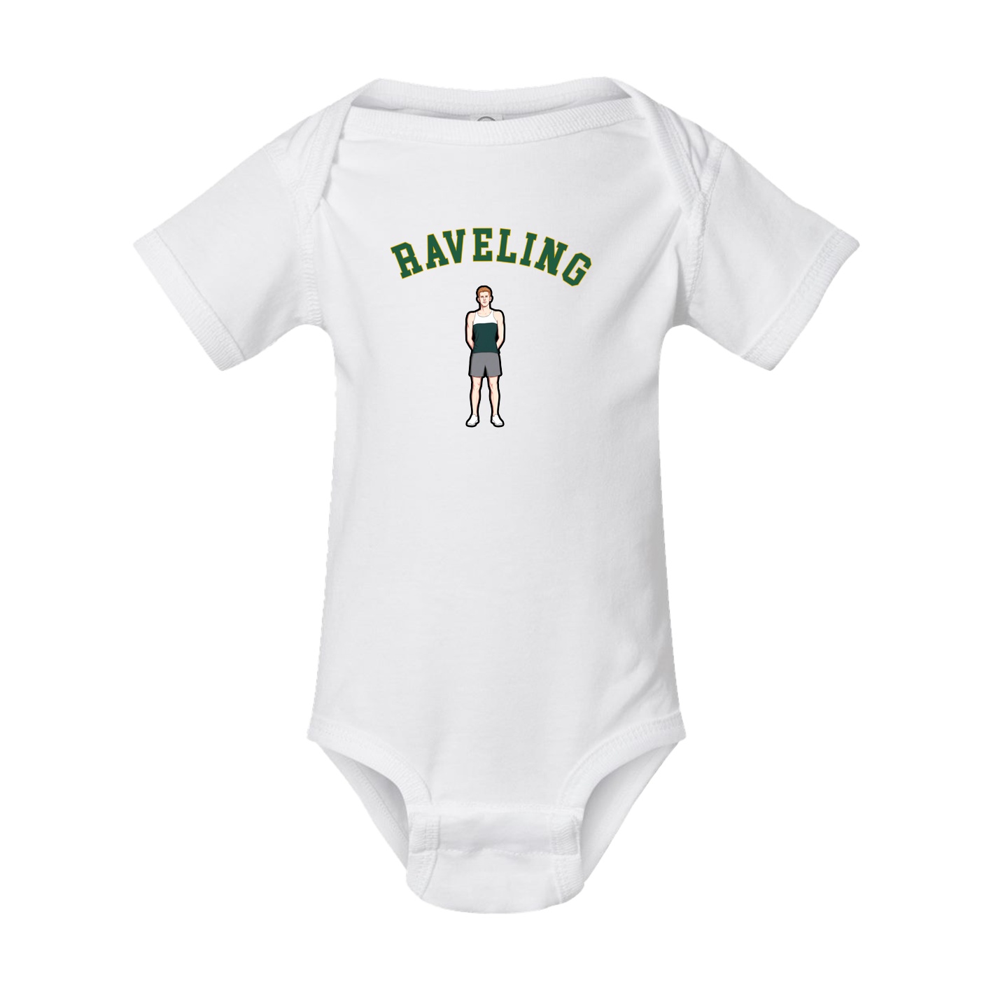 Baby Onesie — Shirsey Arch in White