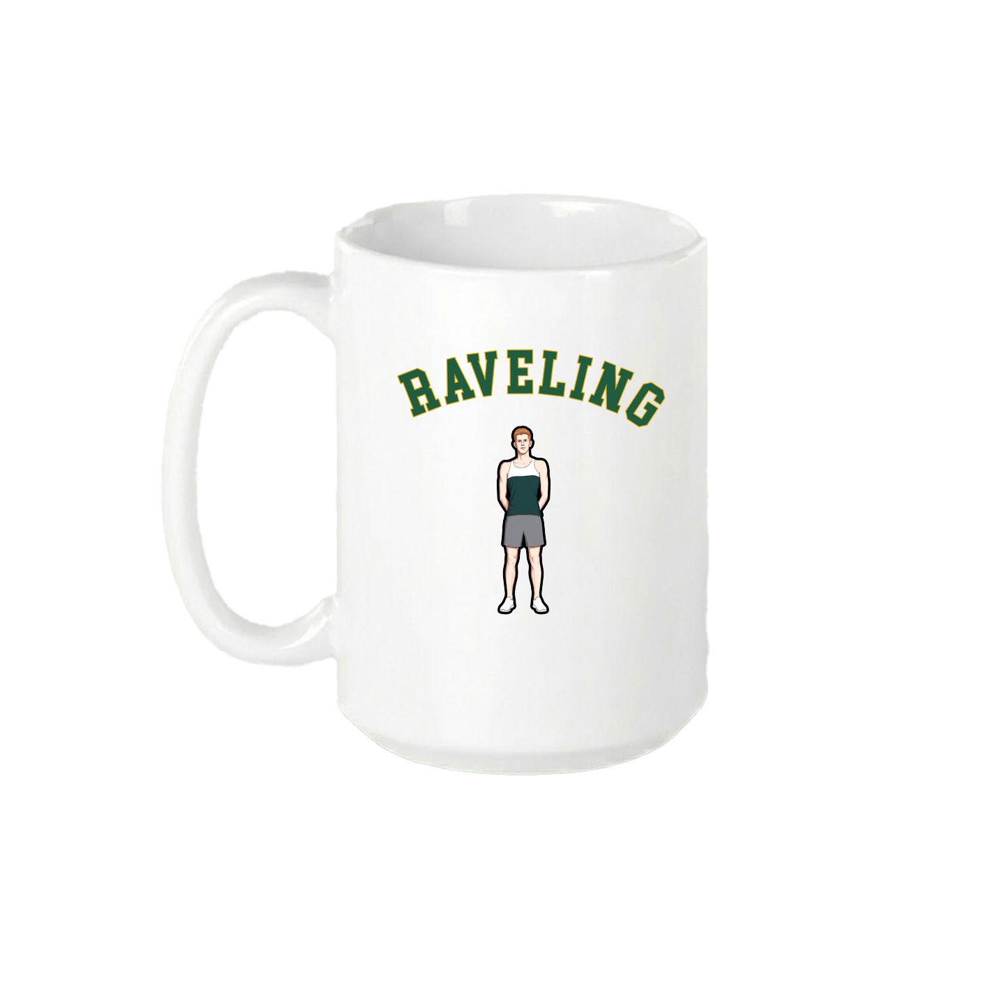 15oz Coffee Mug — Shirsey Arch in White