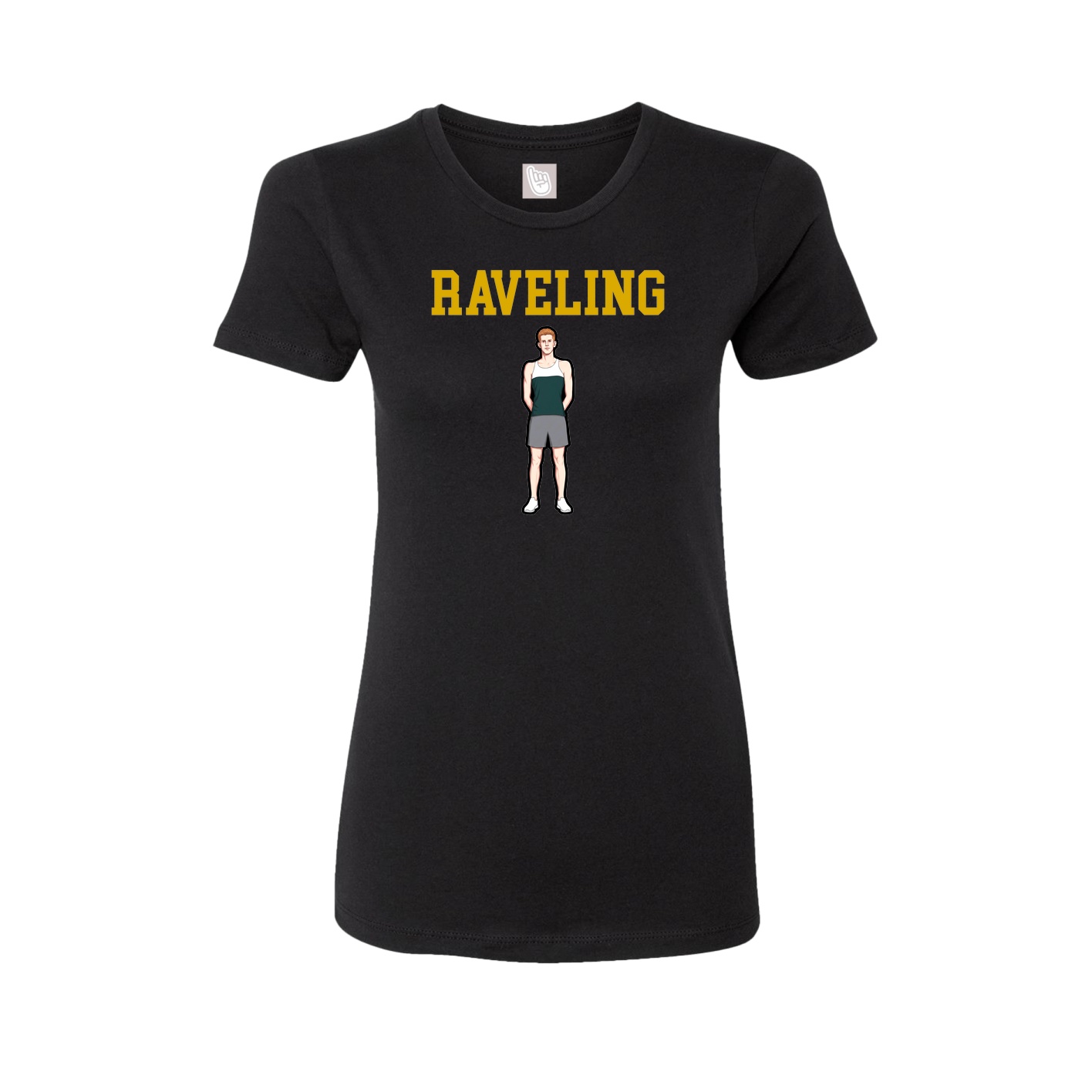 Fitted Women's Tee — Shirsey in Black