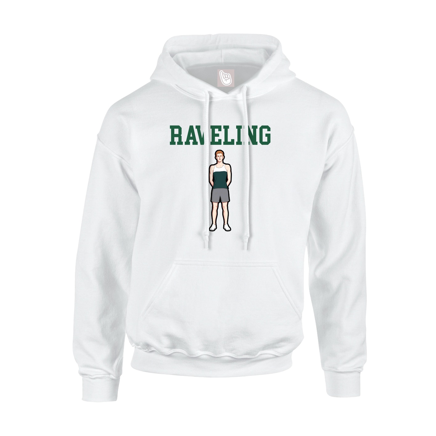 Youth Hoodie — Shirsey in White