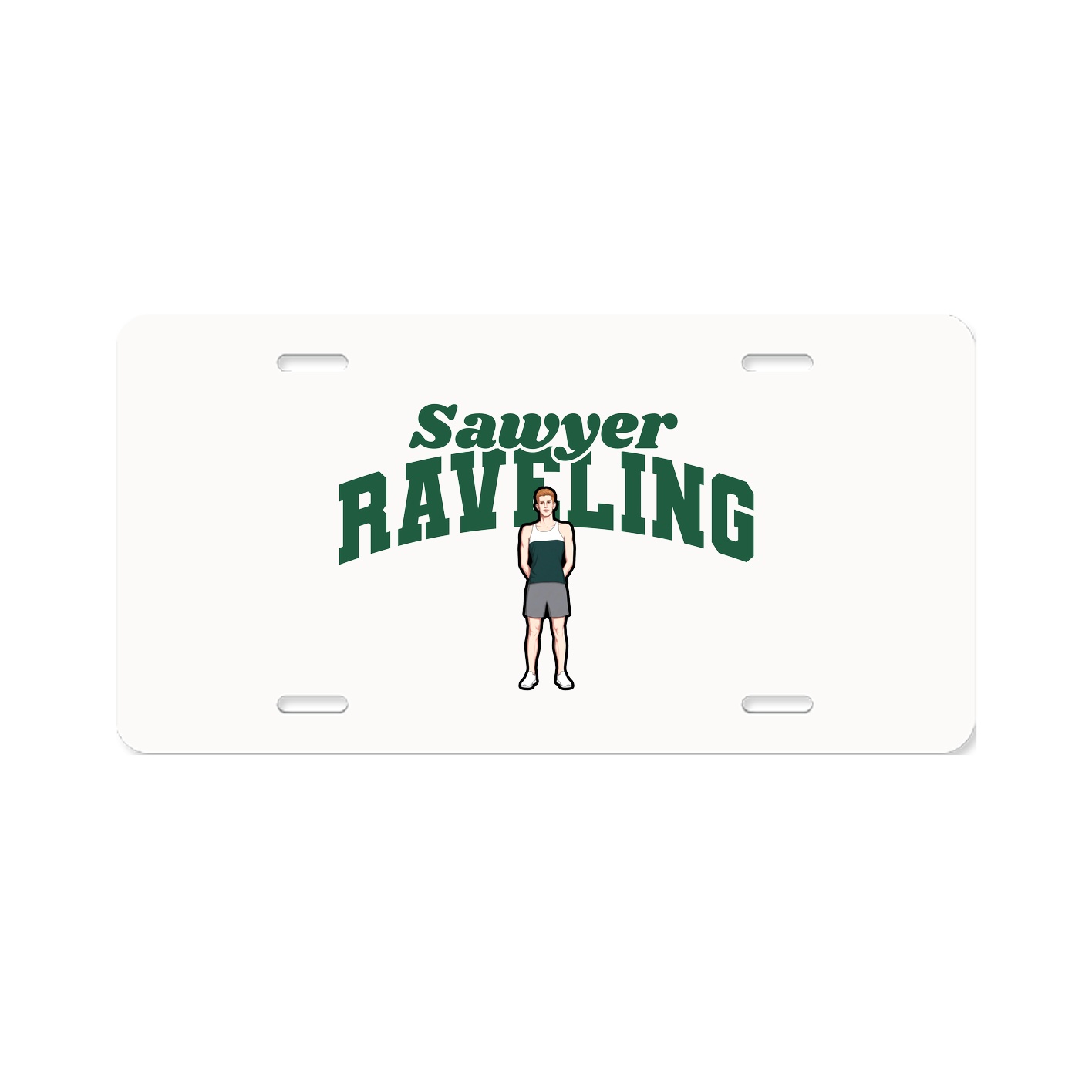 License Plate — Signature Arch in Classic