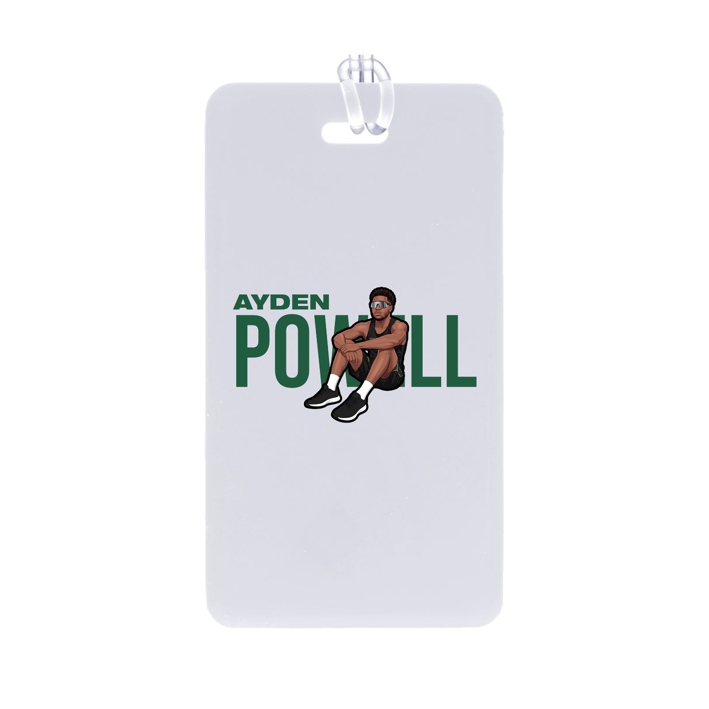 Bag Tag — Player Name in Classic