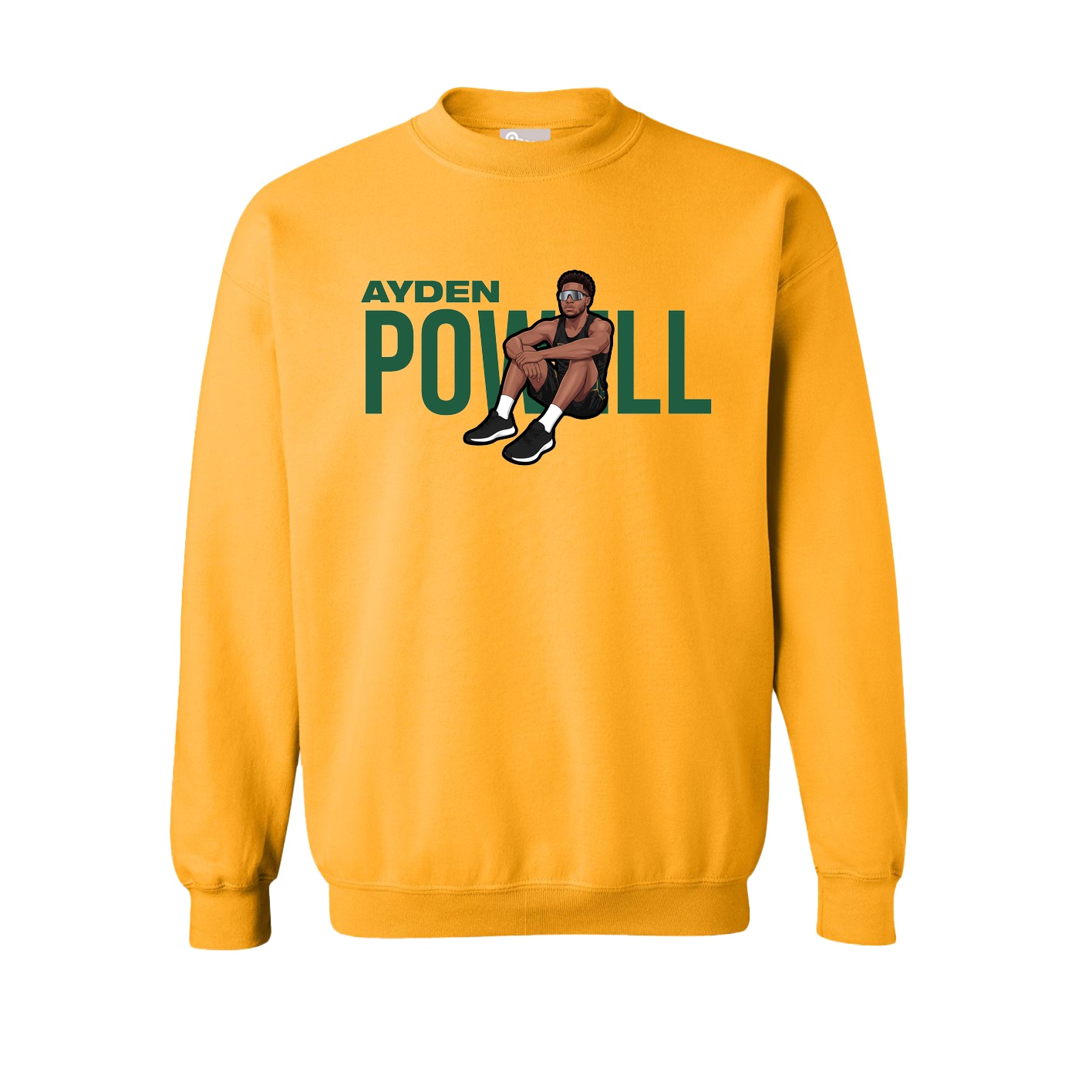 Fleece Crew — Player Name in Gold