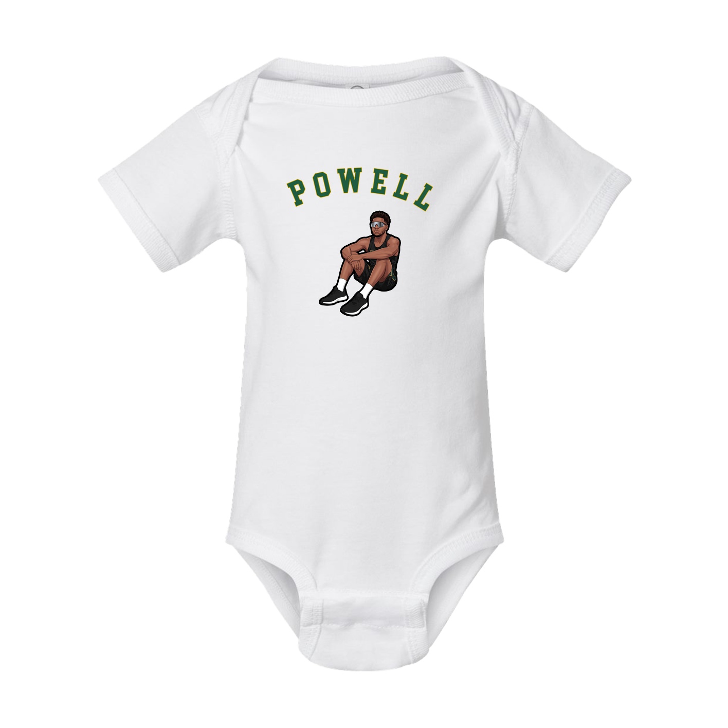 Baby Onesie — Shirsey Arch in White