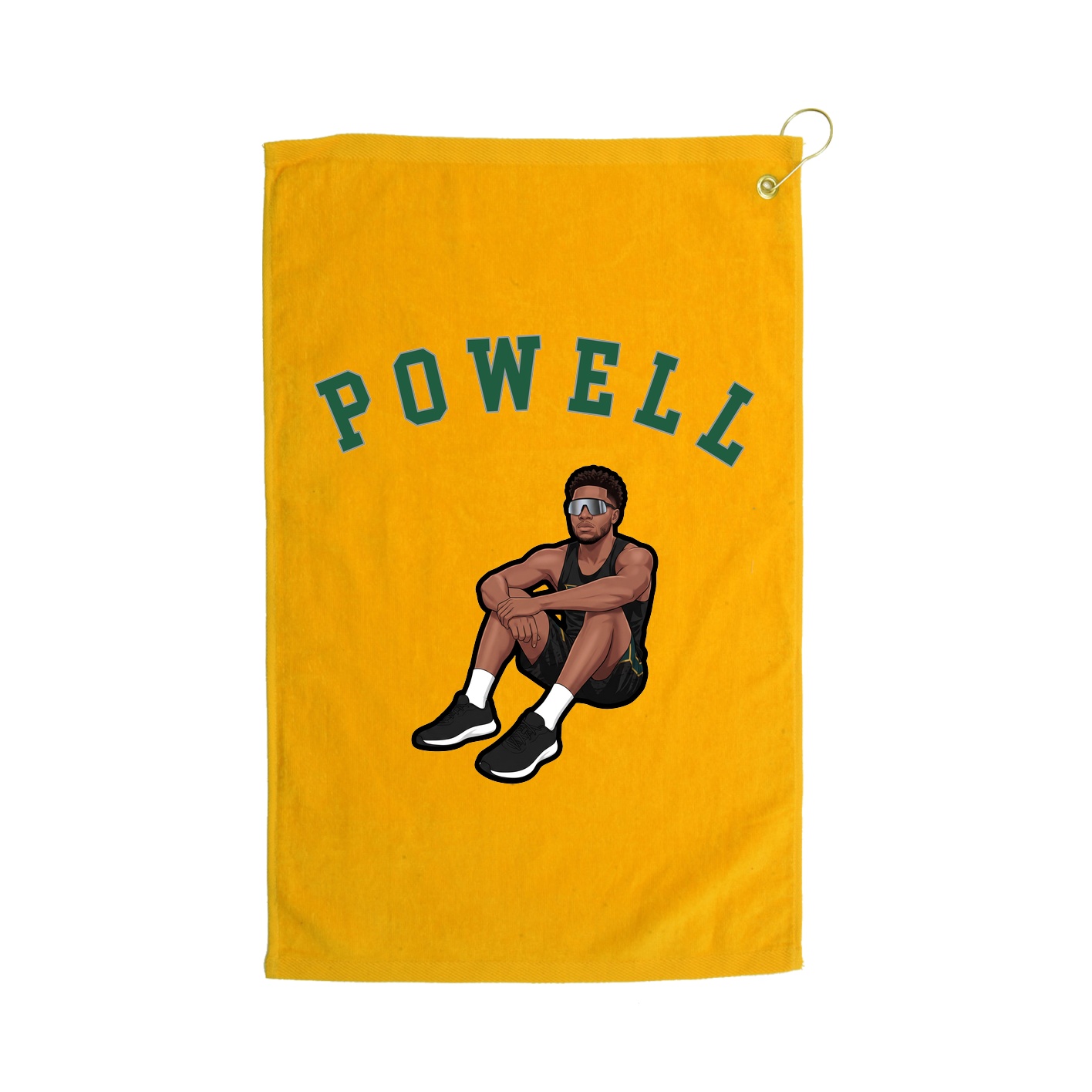 Golf Towel — Shirsey Arch in Gold