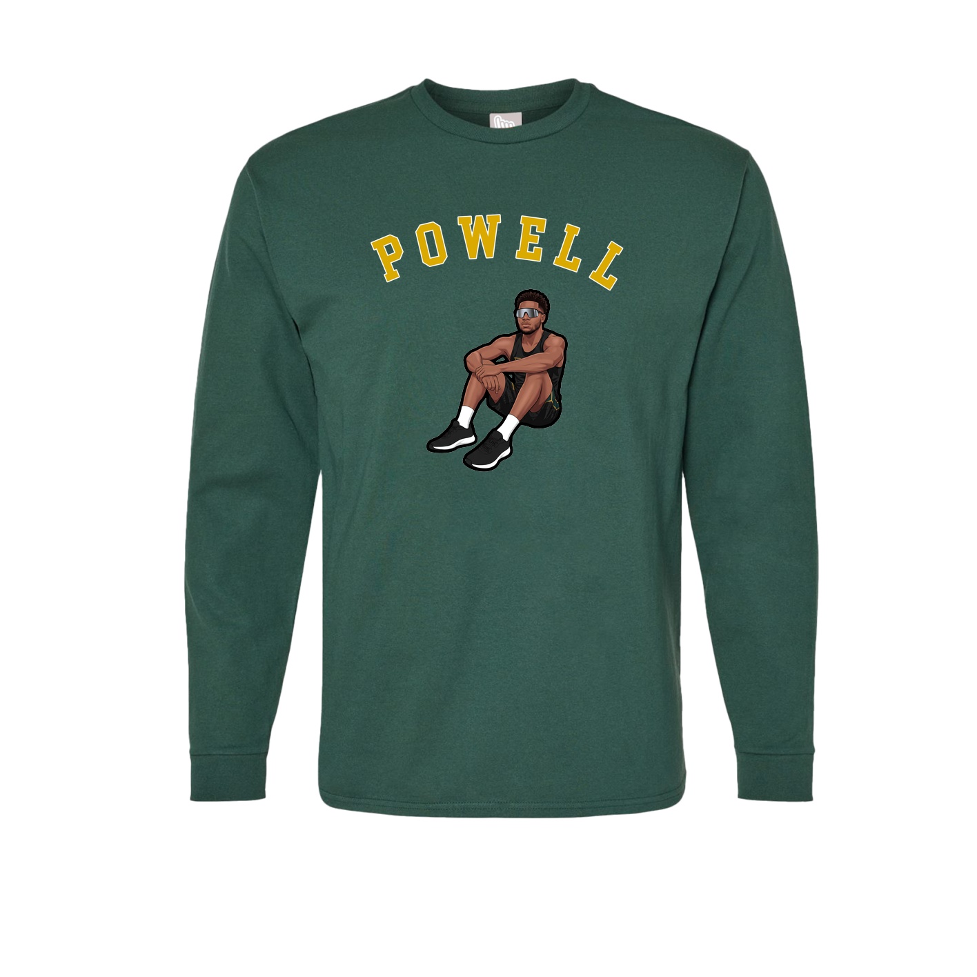 Long Sleeve Tee — Shirsey Arch in Green