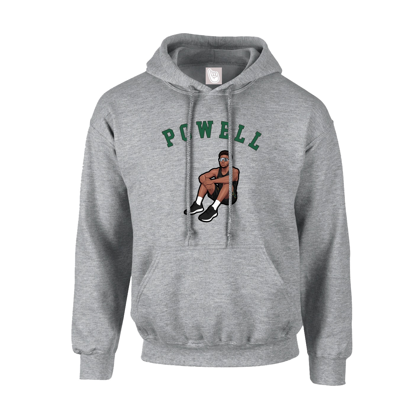 Youth Hoodie — Shirsey Arch in Grey