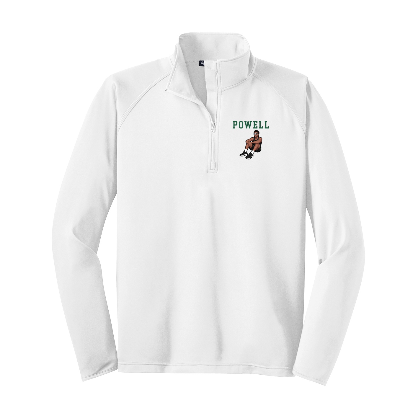 Q-Zip Pullover — Shirsey in White