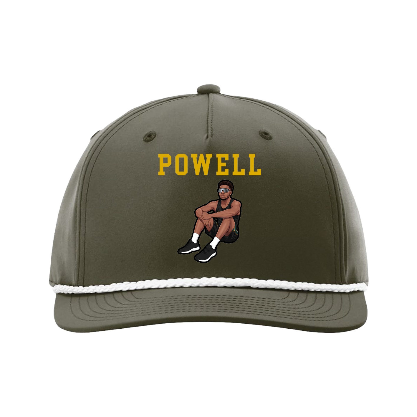 Five-Panel Classic Rope Cap — Shirsey in Green
