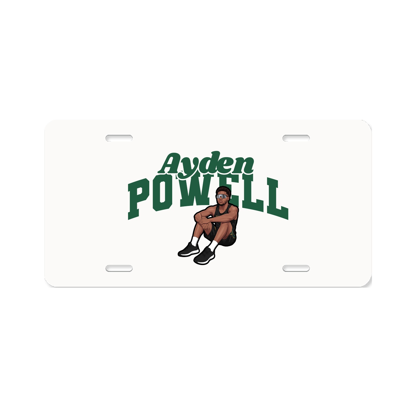 License Plate — Signature Arch in Classic