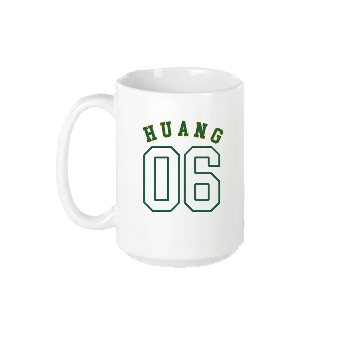 15oz Coffee Mug — Shirsey Arch in White