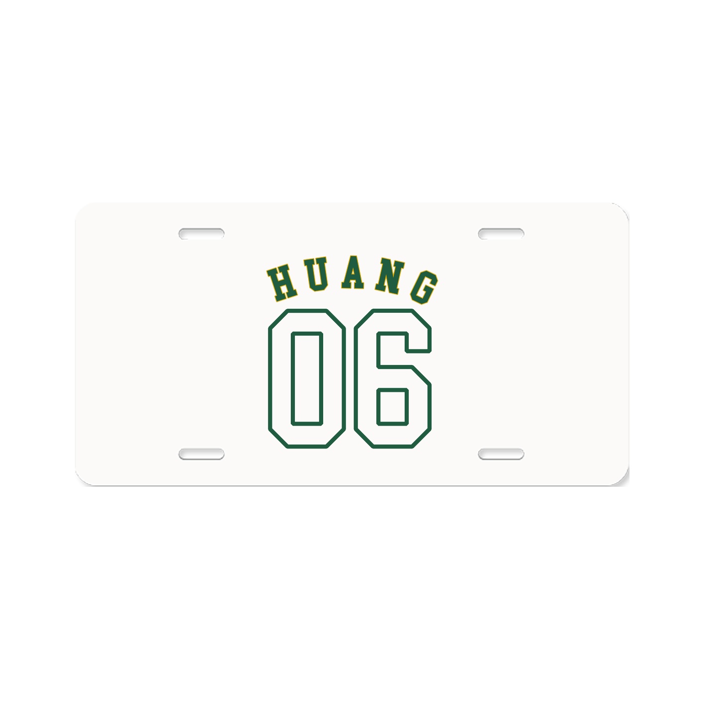 License Plate — Shirsey Arch in Classic
