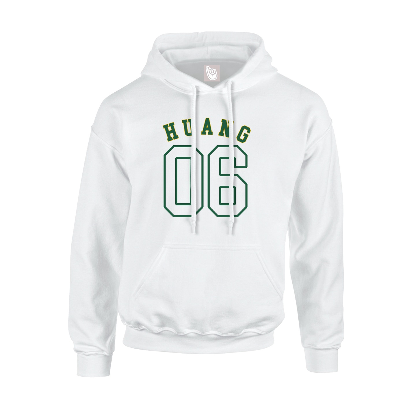 Hoodie — Shirsey Arch in White