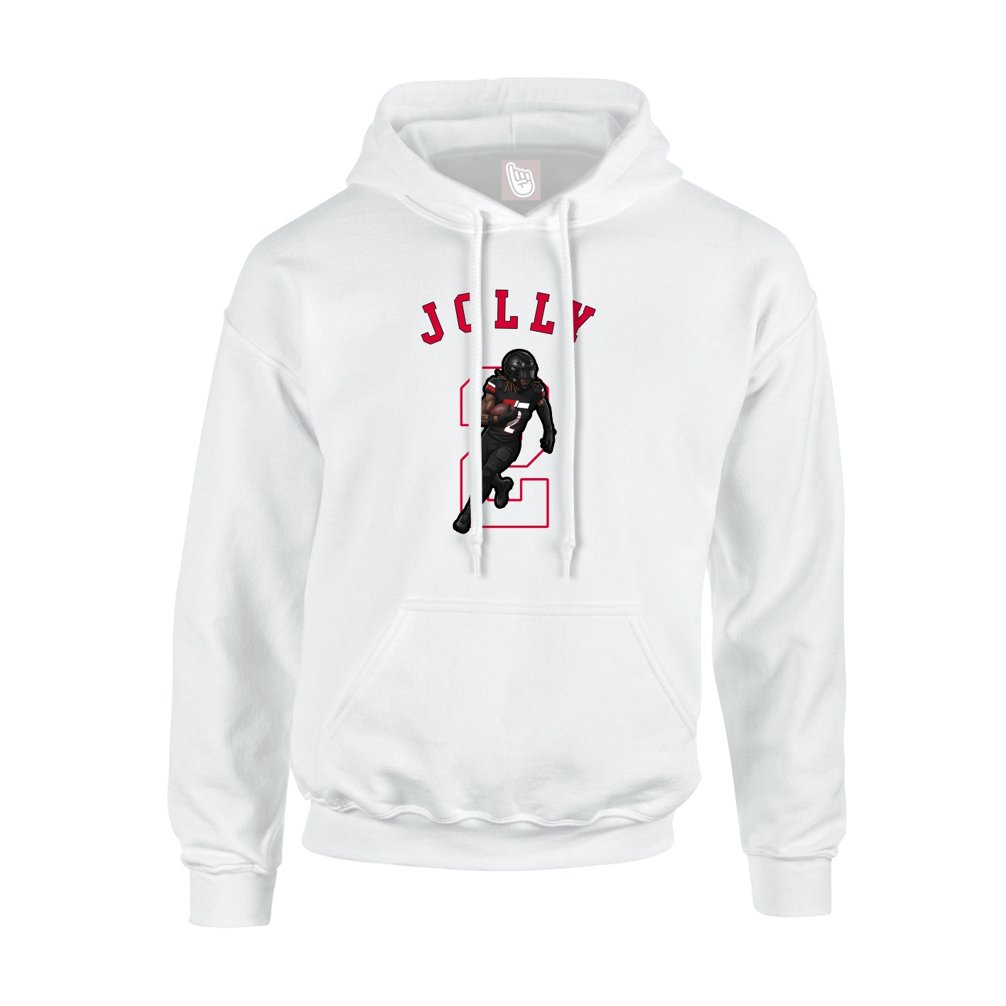 Youth Hoodie — Shirsey Arch in White