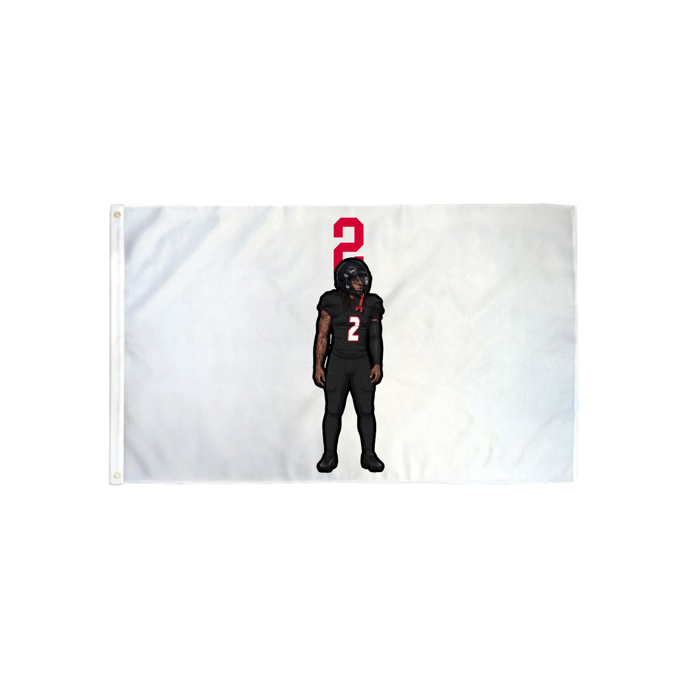3x5 Flag — Number Top in Classic