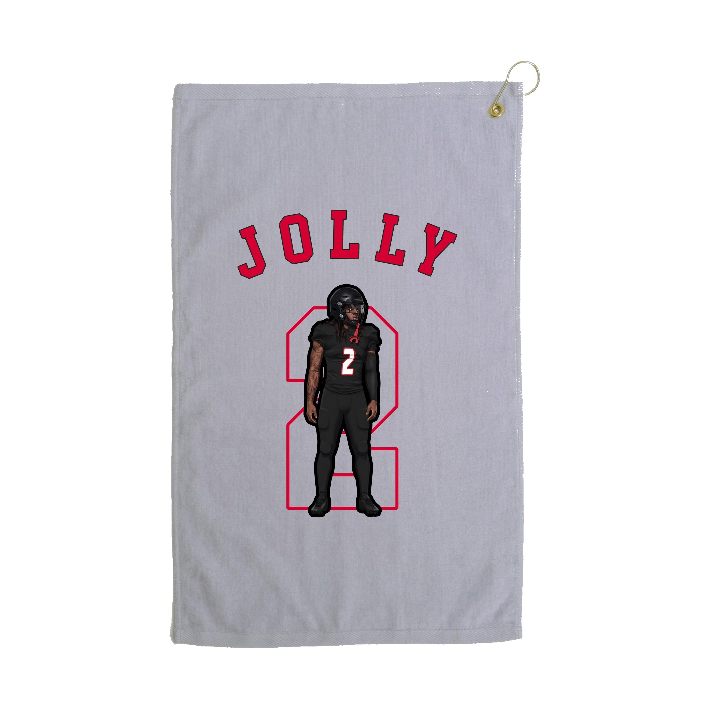 Golf Towel — Shirsey Arch in Grey
