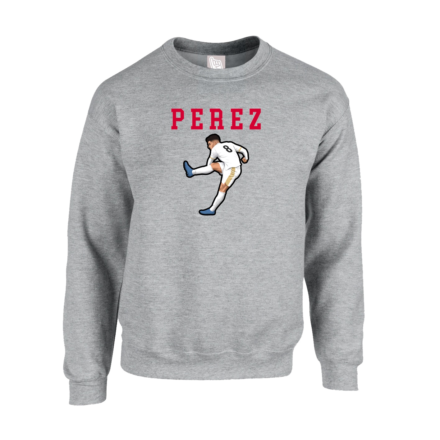 Fleece Crew — Shirsey in Grey
