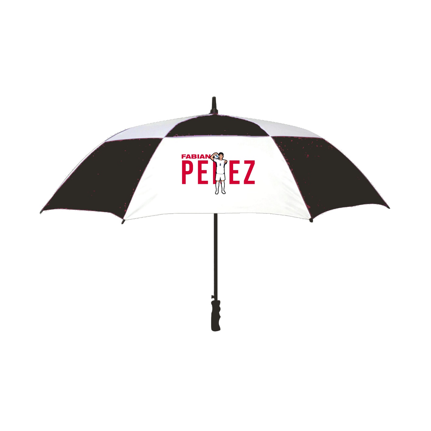 Golf Umbrella — Player Name in Black