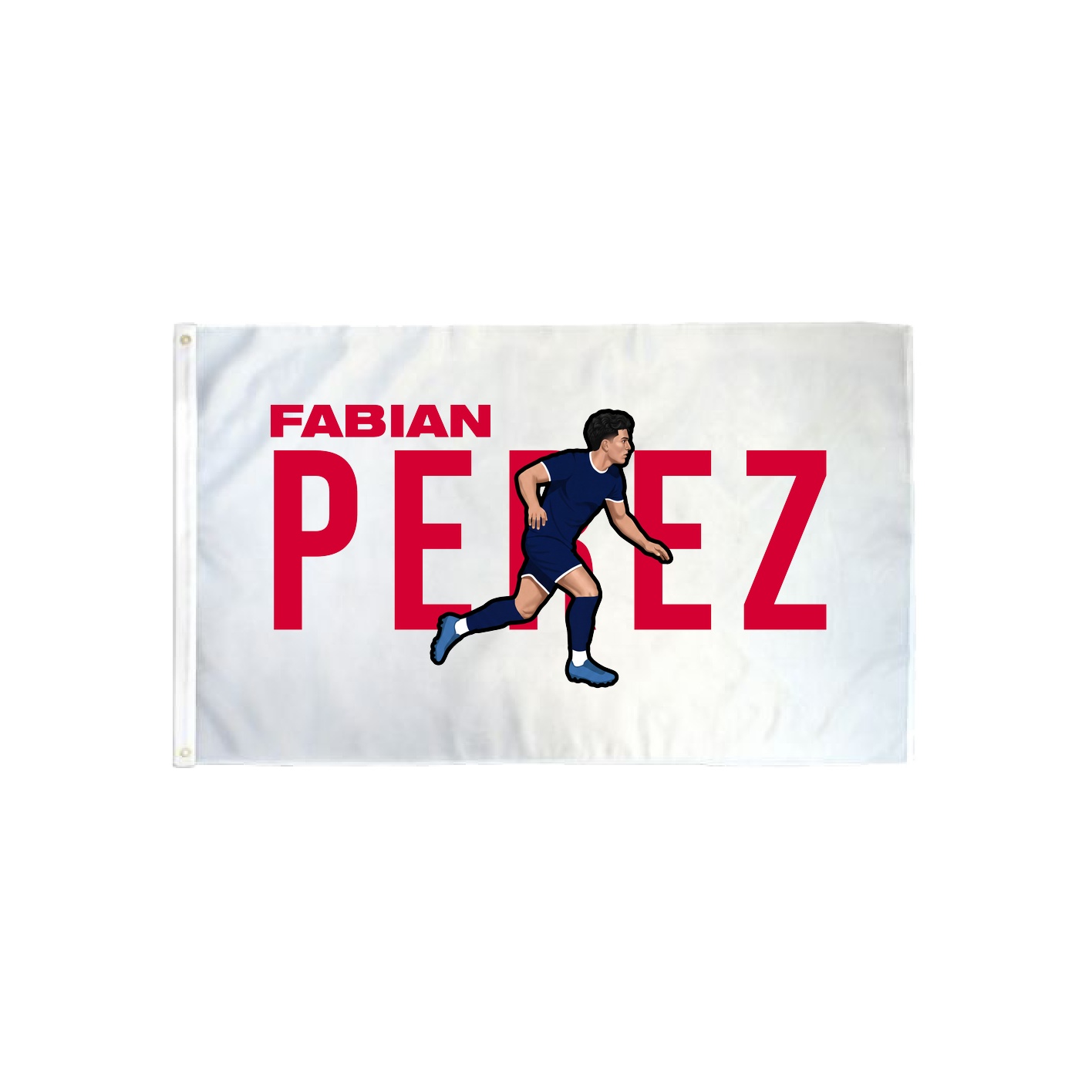 3x5 Flag — Player Name in Classic