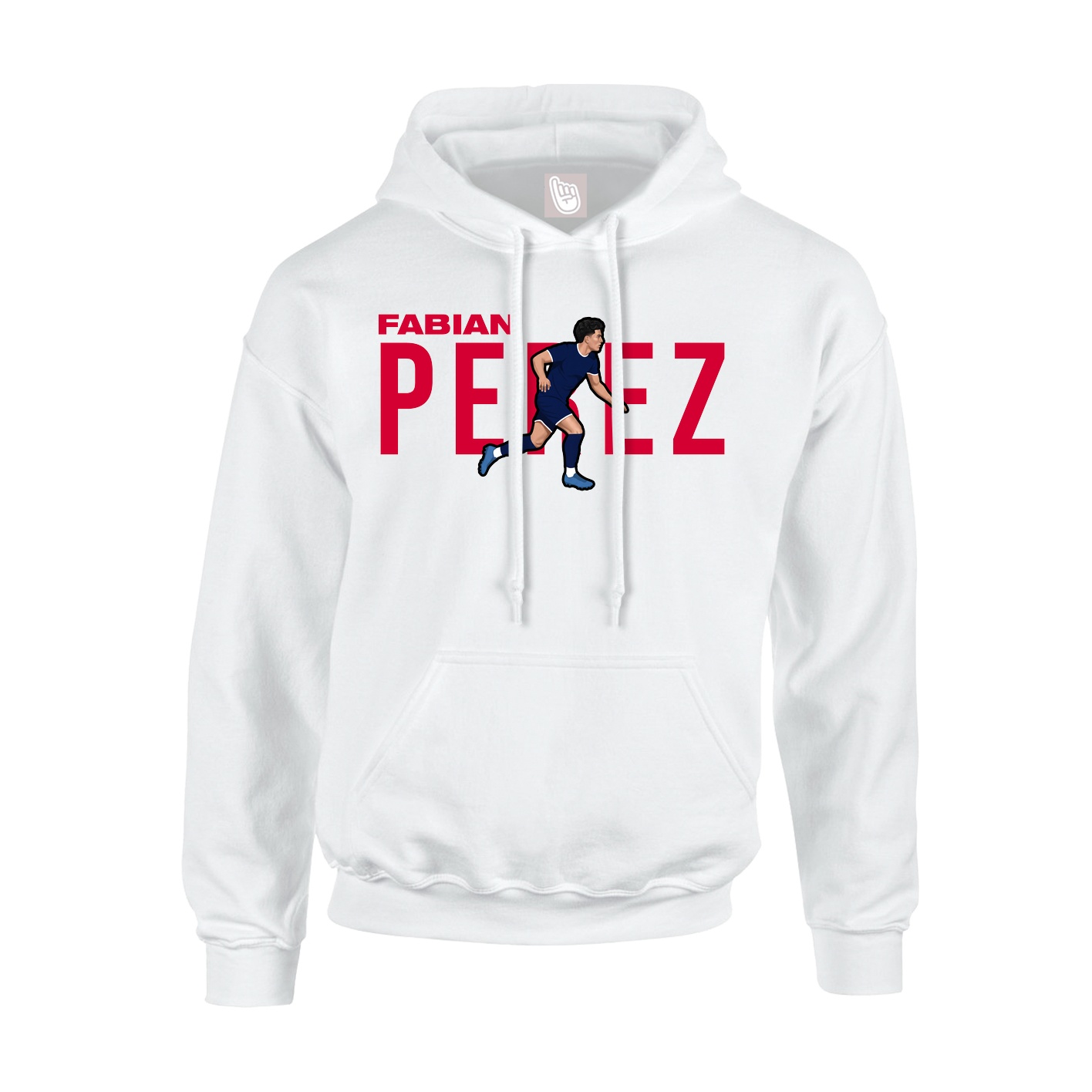 Hoodie — Player Name in White