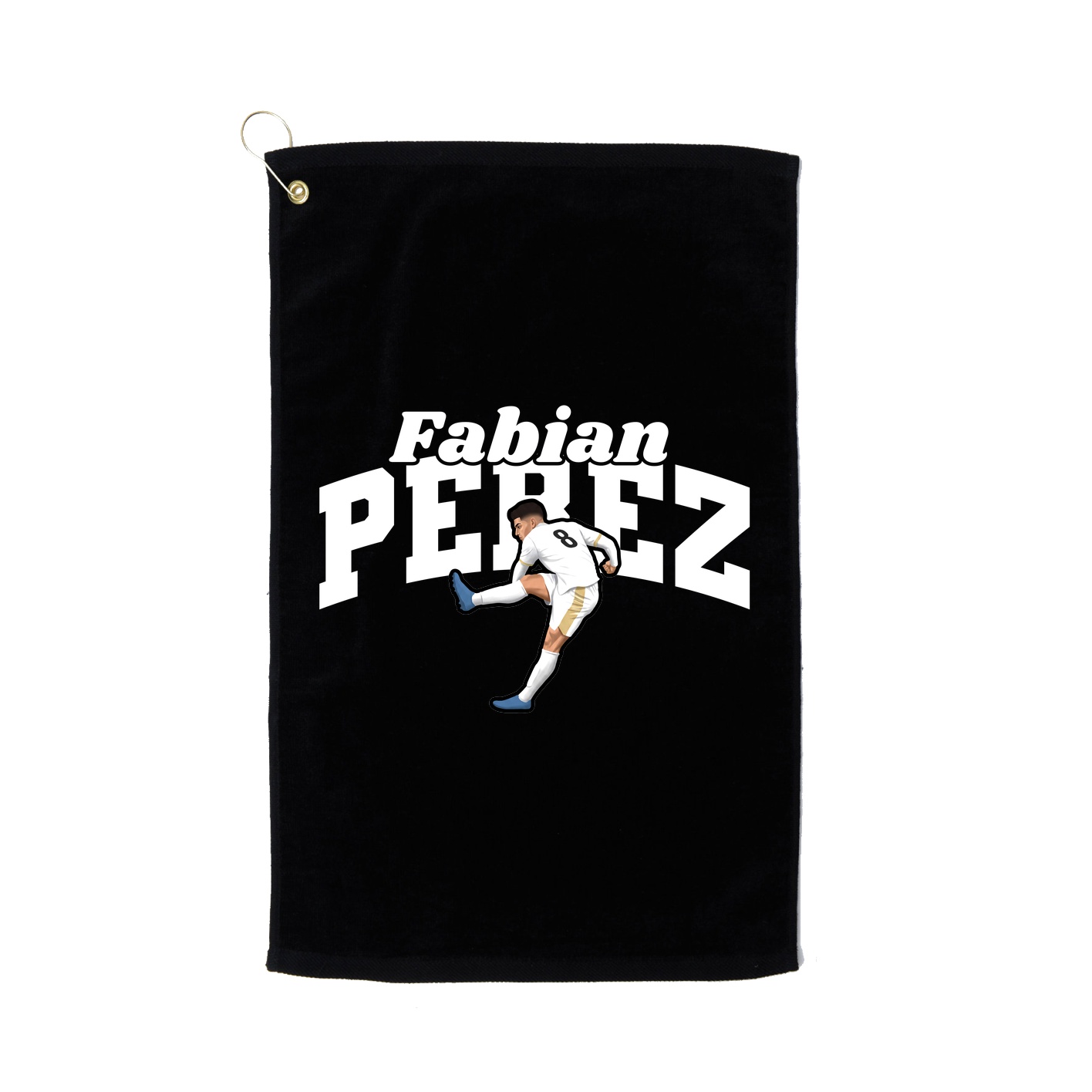 Golf Towel — Signature Arch in Black