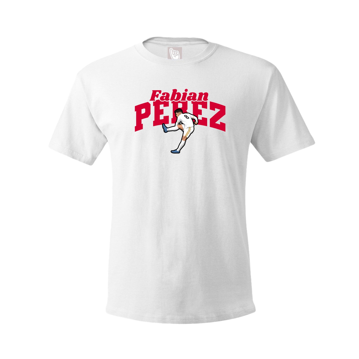 Youth Tee — Signature Arch in White