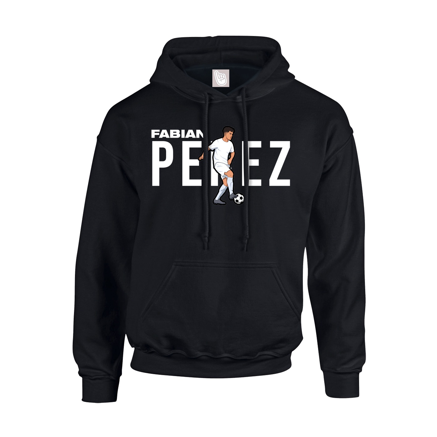 Youth Hoodie — Player Name in Black