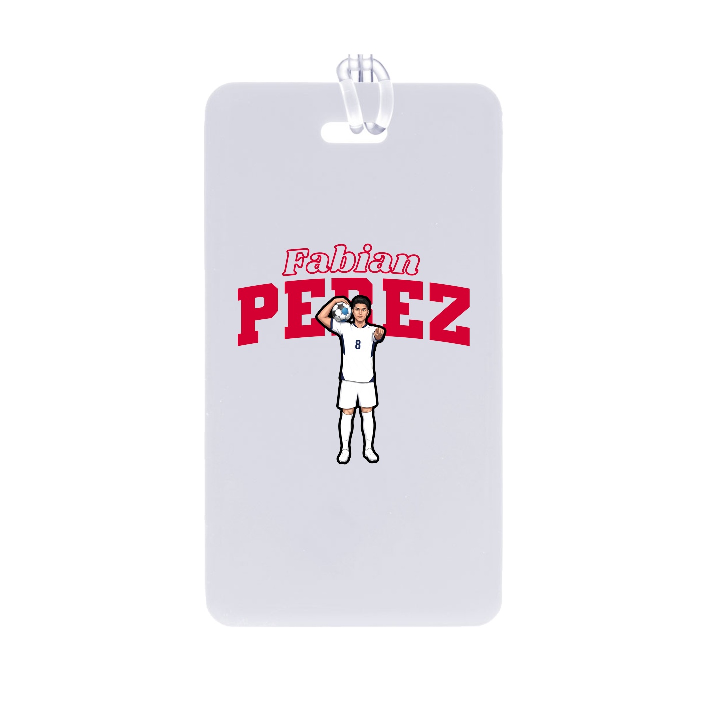 Bag Tag — Name Arch in Classic