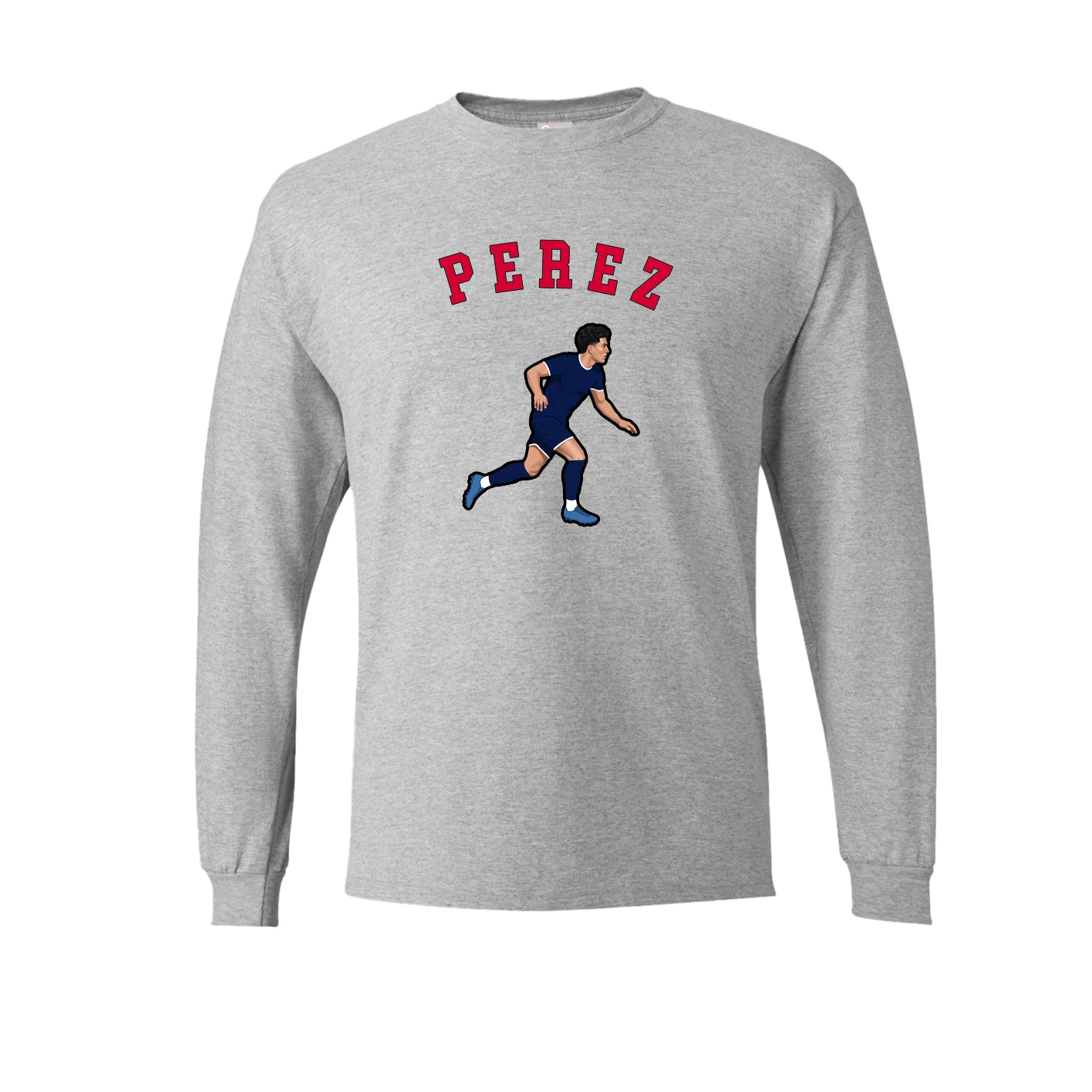 Long Sleeve Tee — Shirsey Arch in Grey