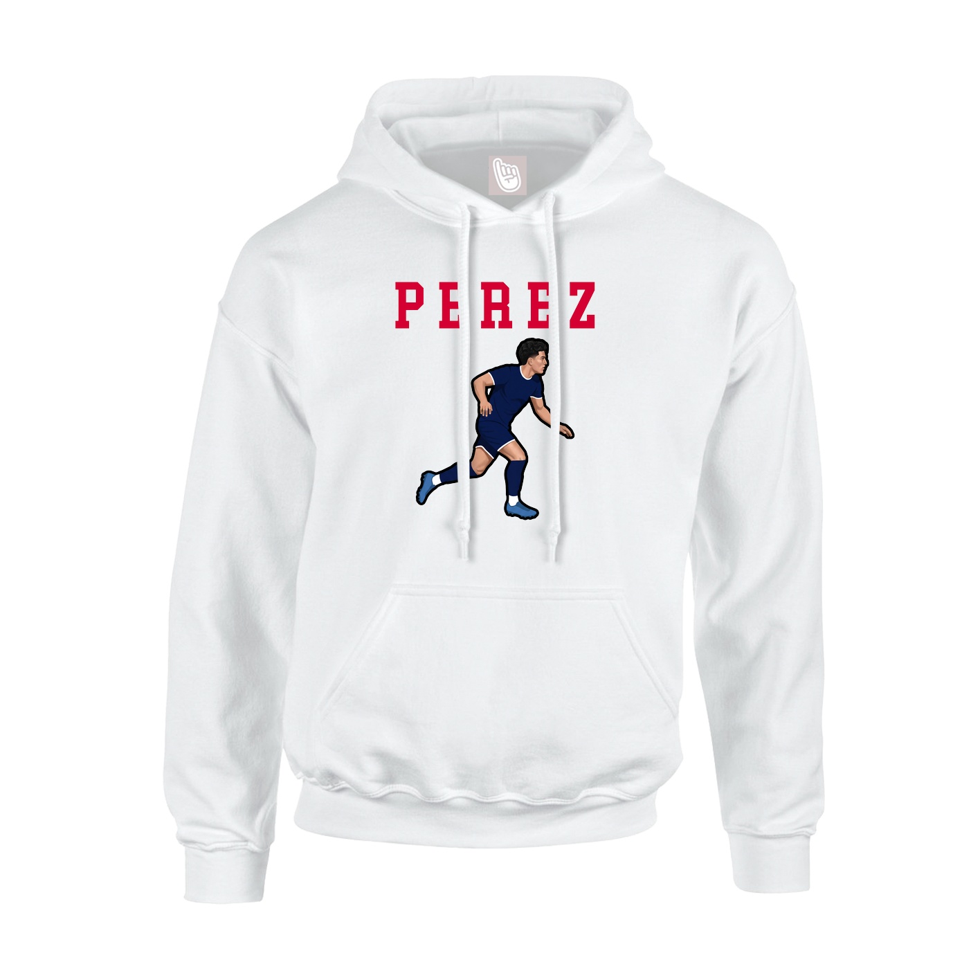 Hoodie — Shirsey in White