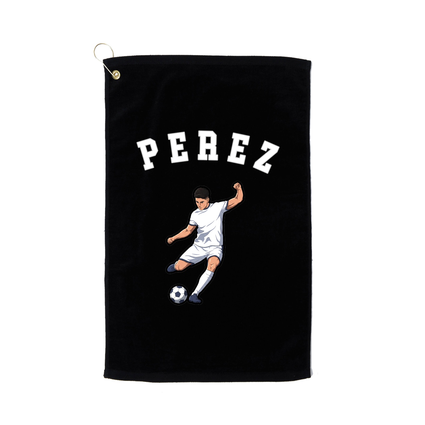 Golf Towel — Shirsey Arch in Black