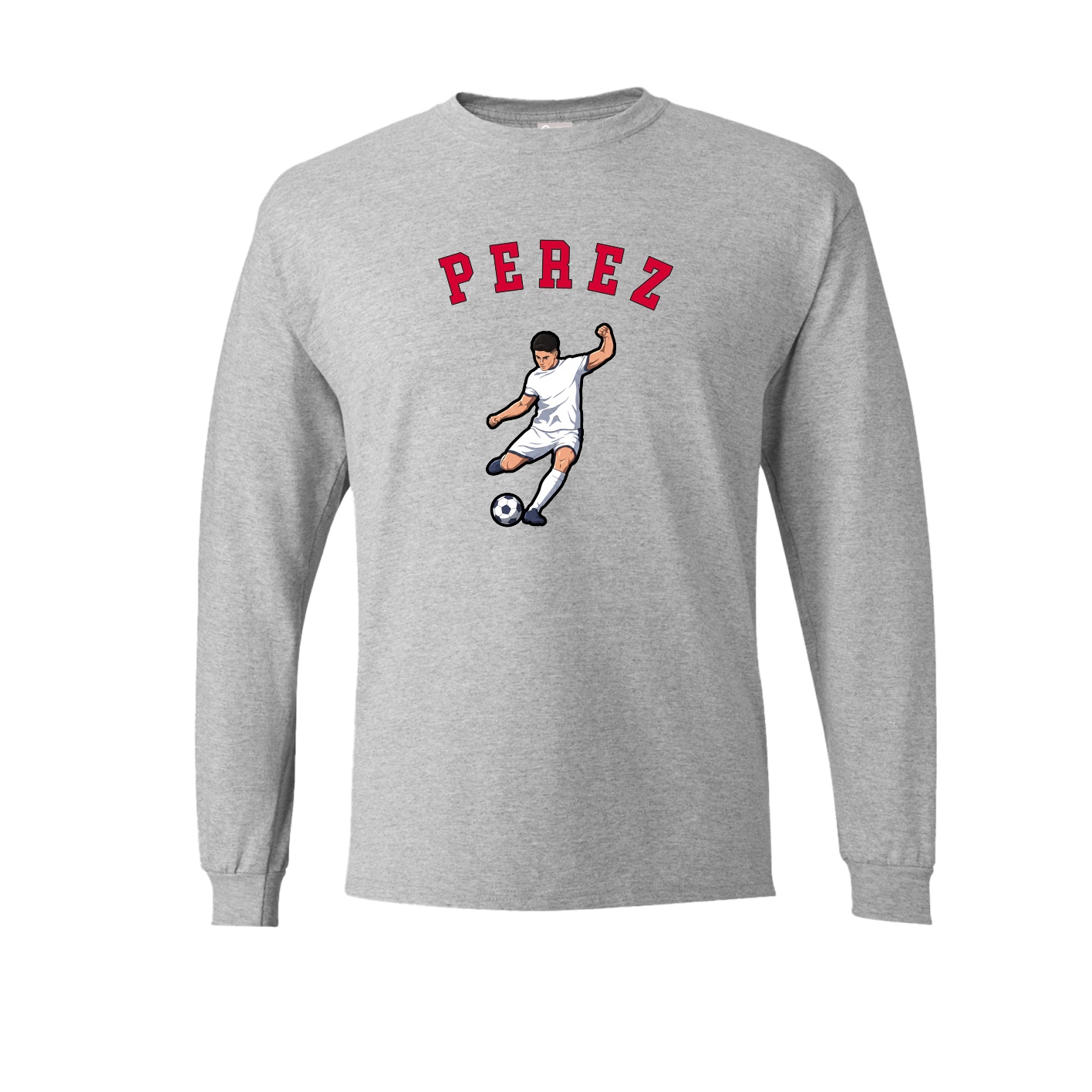Long Sleeve Tee — Shirsey Arch in Grey
