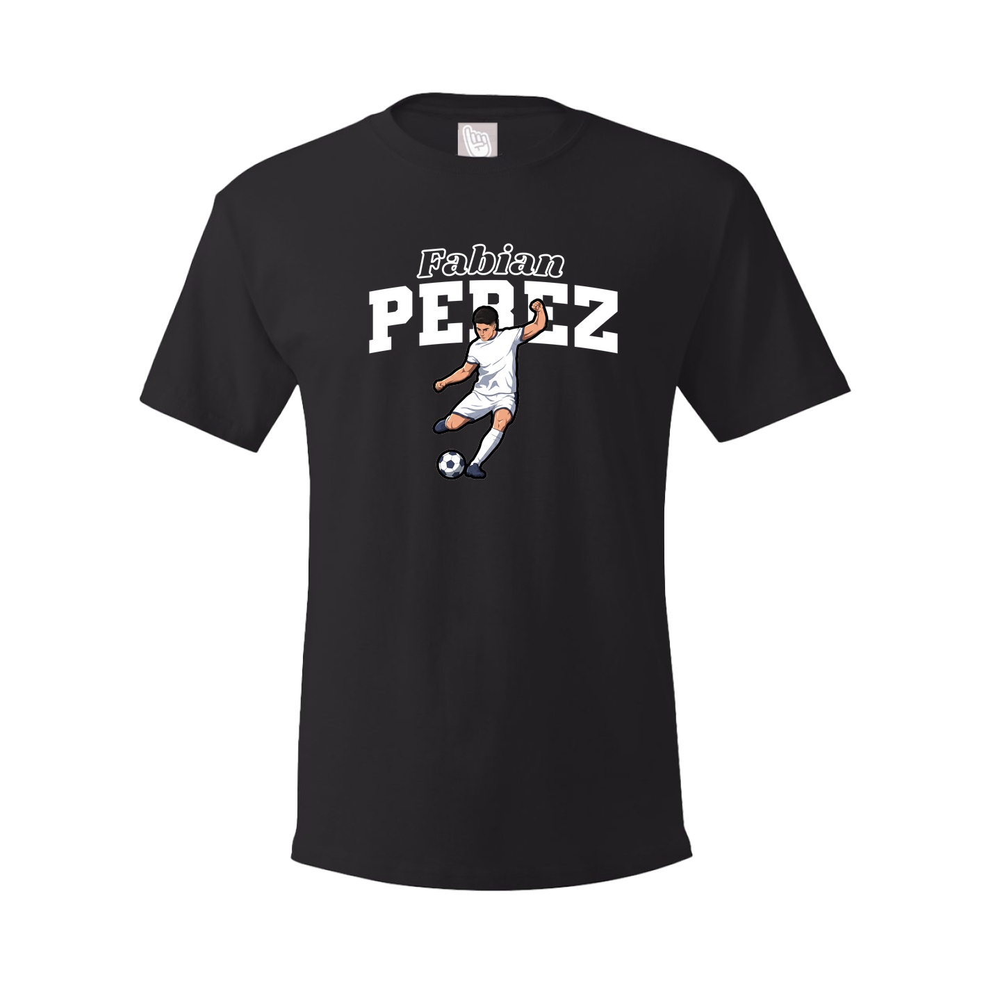 Youth Tee — Name Arch in Black