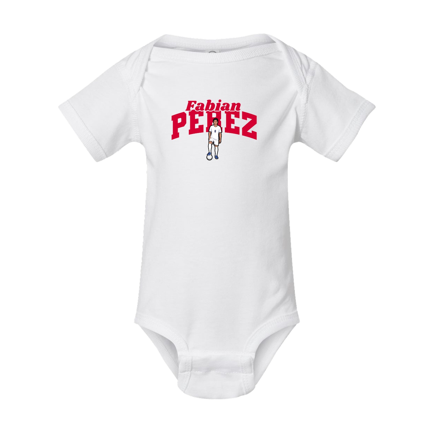 Baby Onesie — Signature Arch in White
