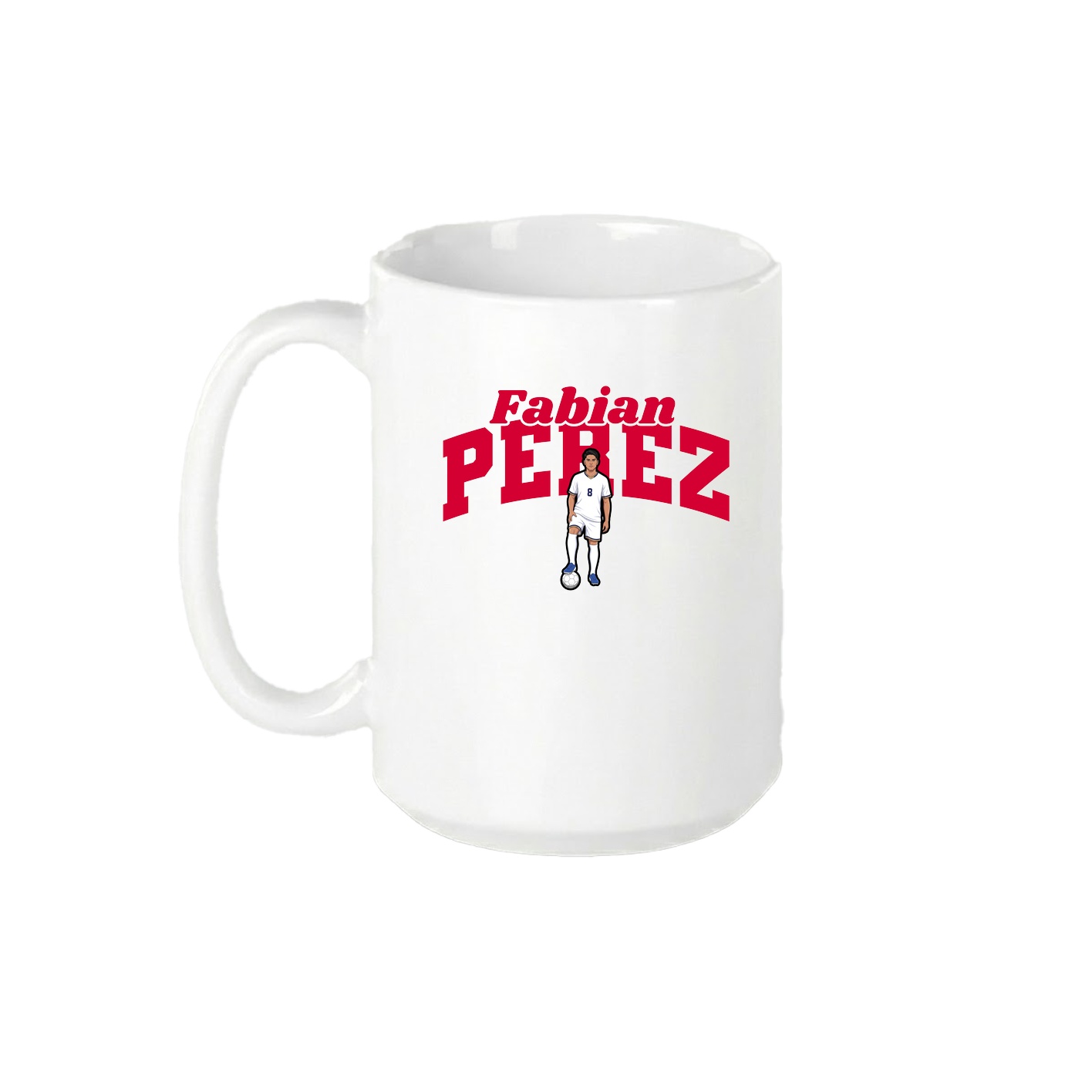 15oz Coffee Mug — Signature Arch in White