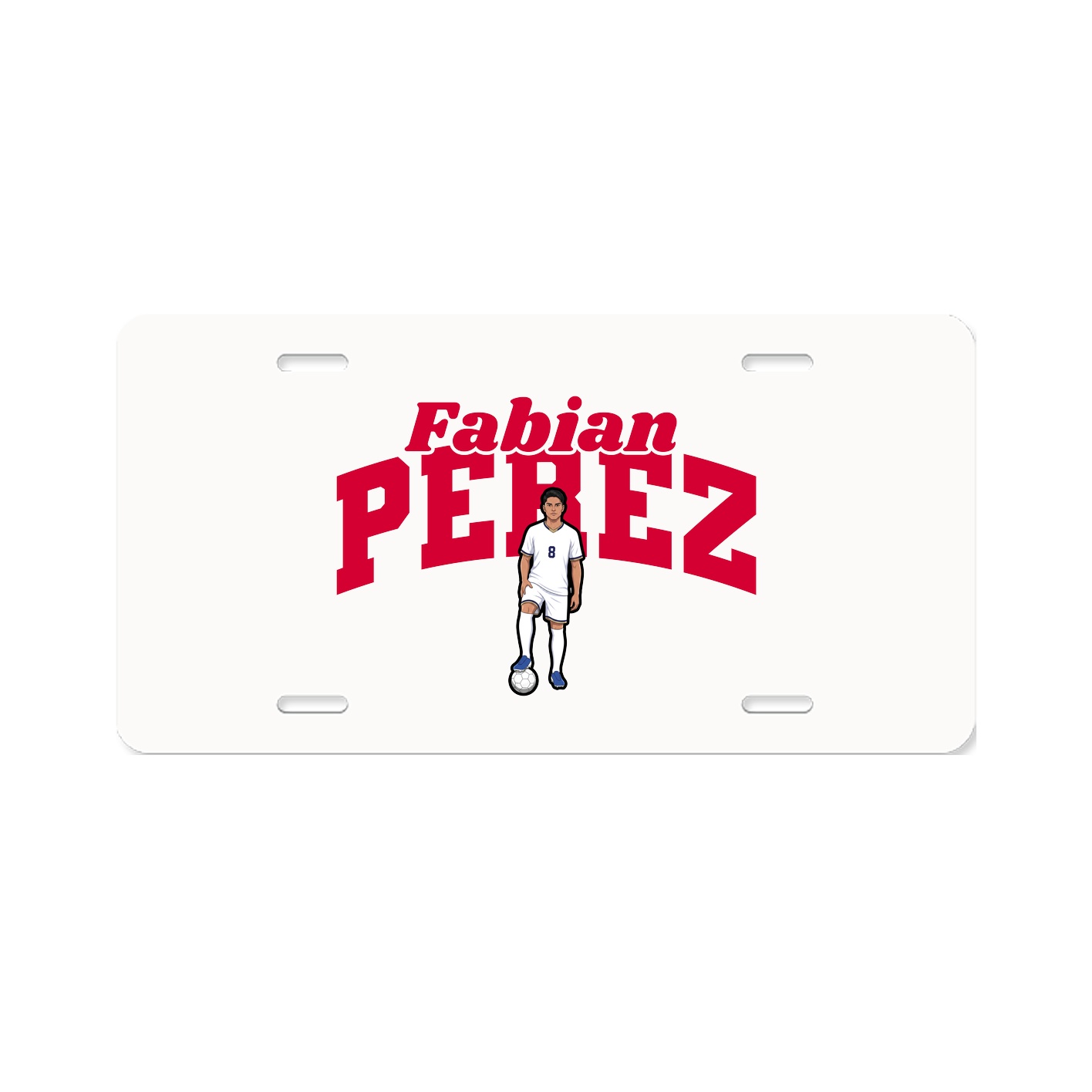 License Plate — Signature Arch in Classic
