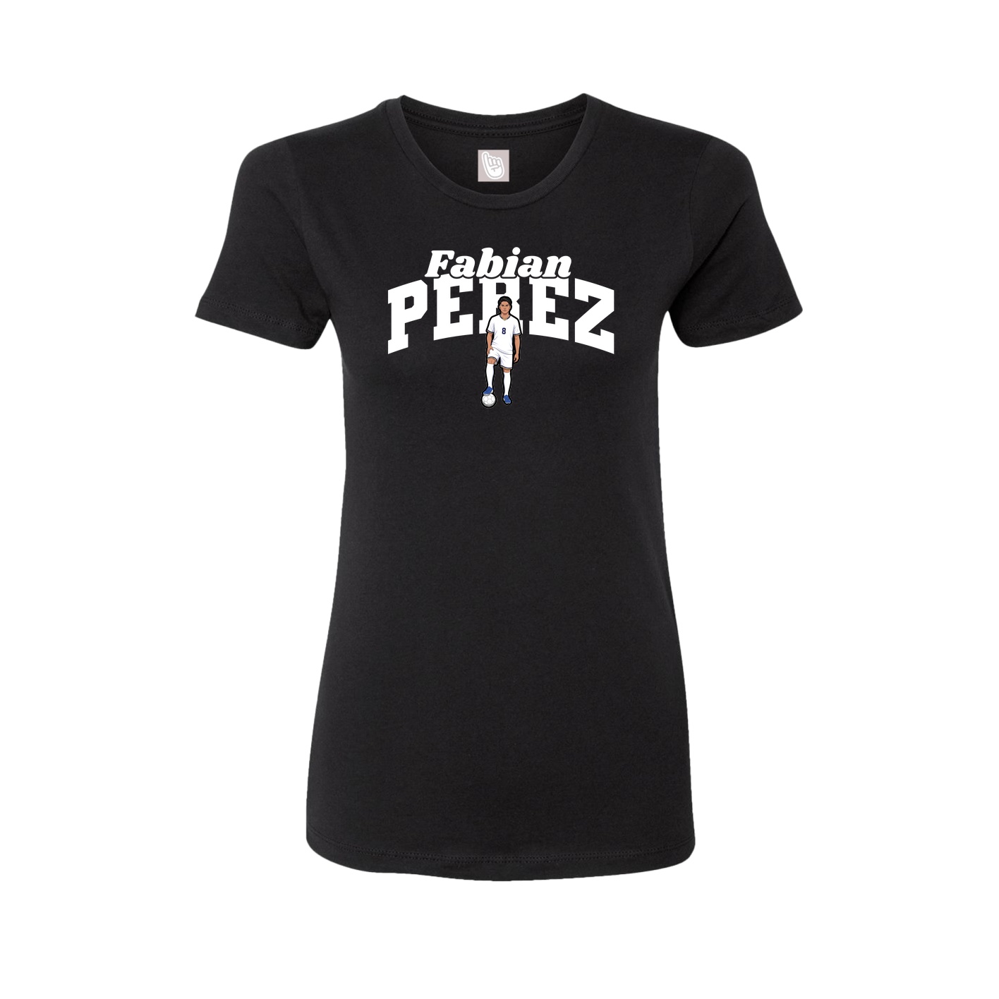 Womens Tee — Signature Arch in Black