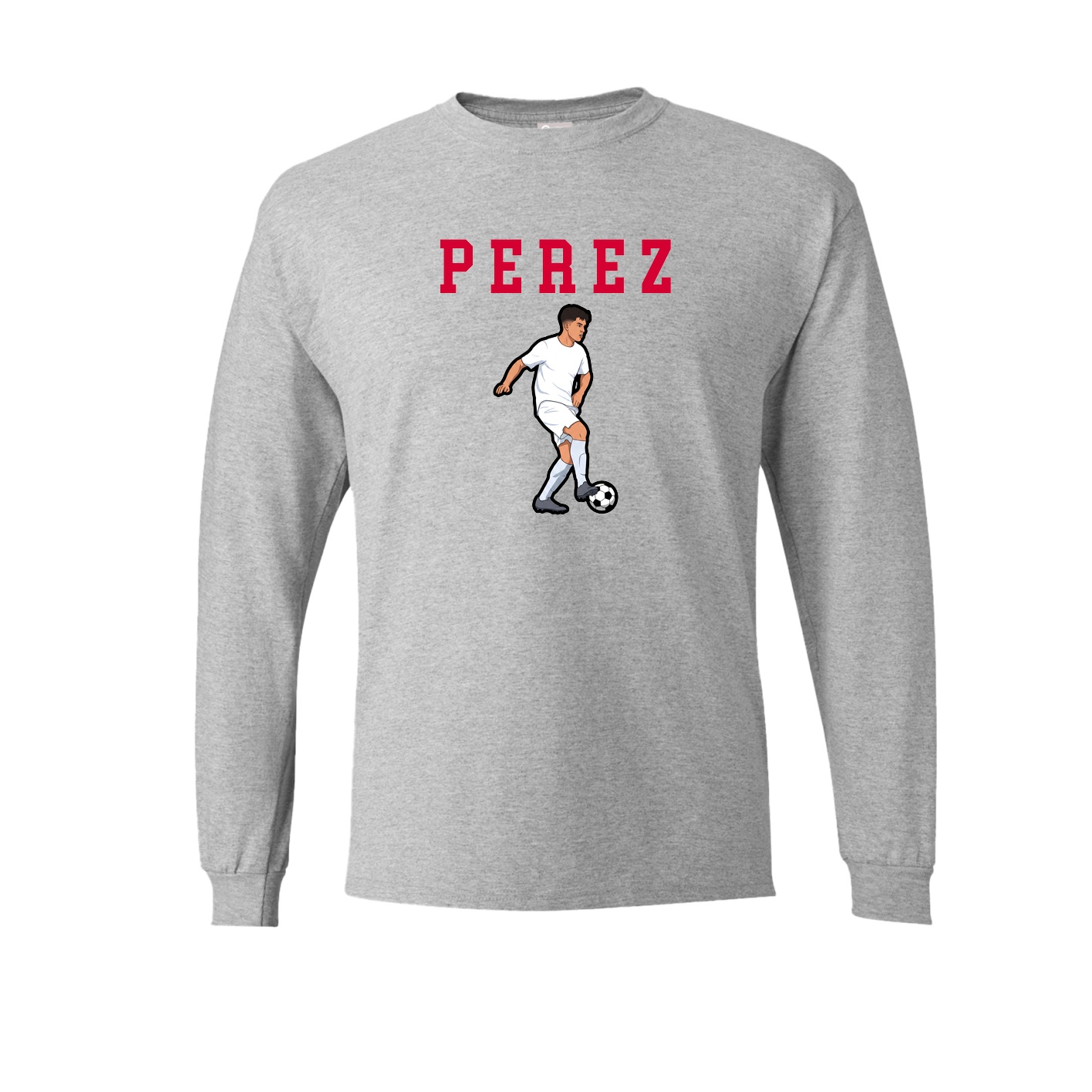 Long Sleeve Tee — Shirsey in Grey