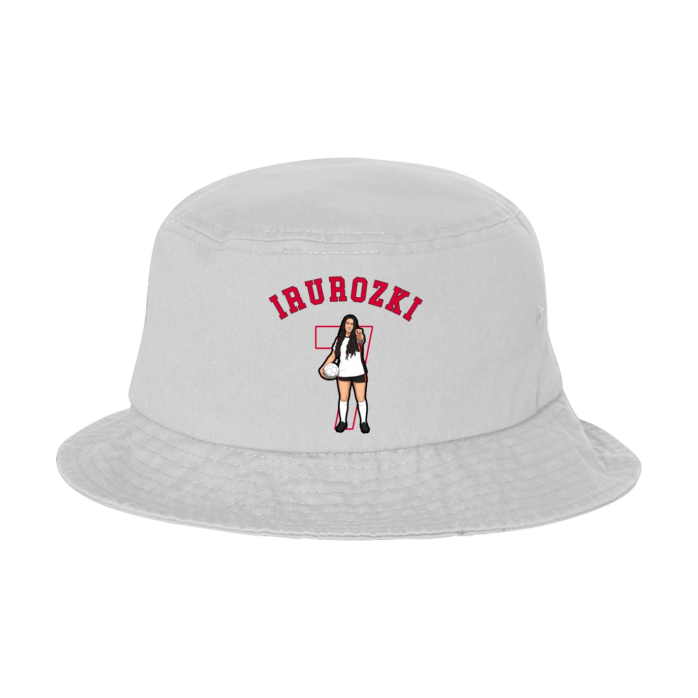Bucket Cap — Shirsey Arch in White