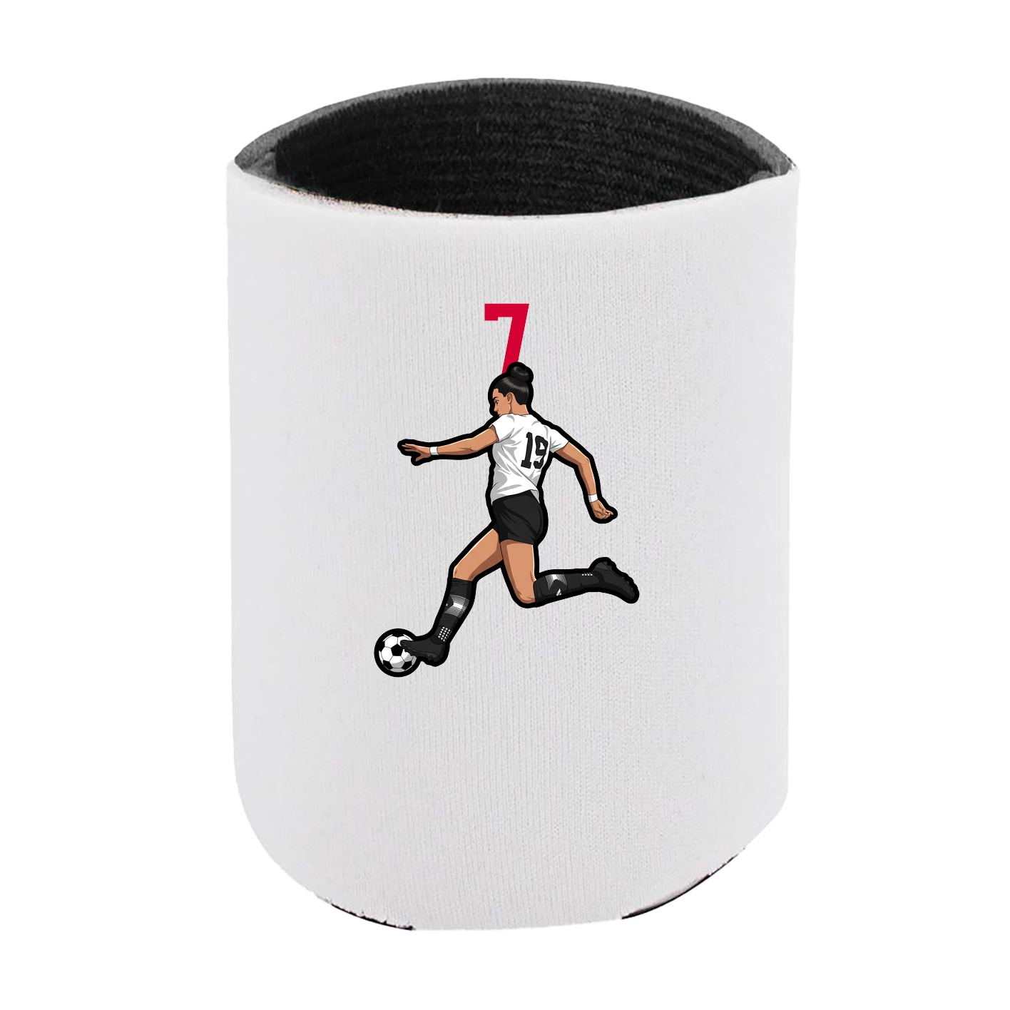 Can Holder — Number Top in White